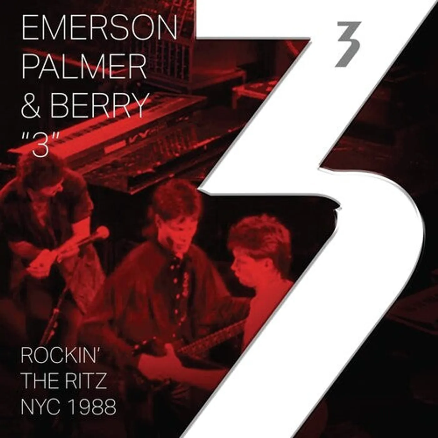 Emerson Palmer & Berry LP Vinyl - 3 Rockin' The Ritz Nyc 1988