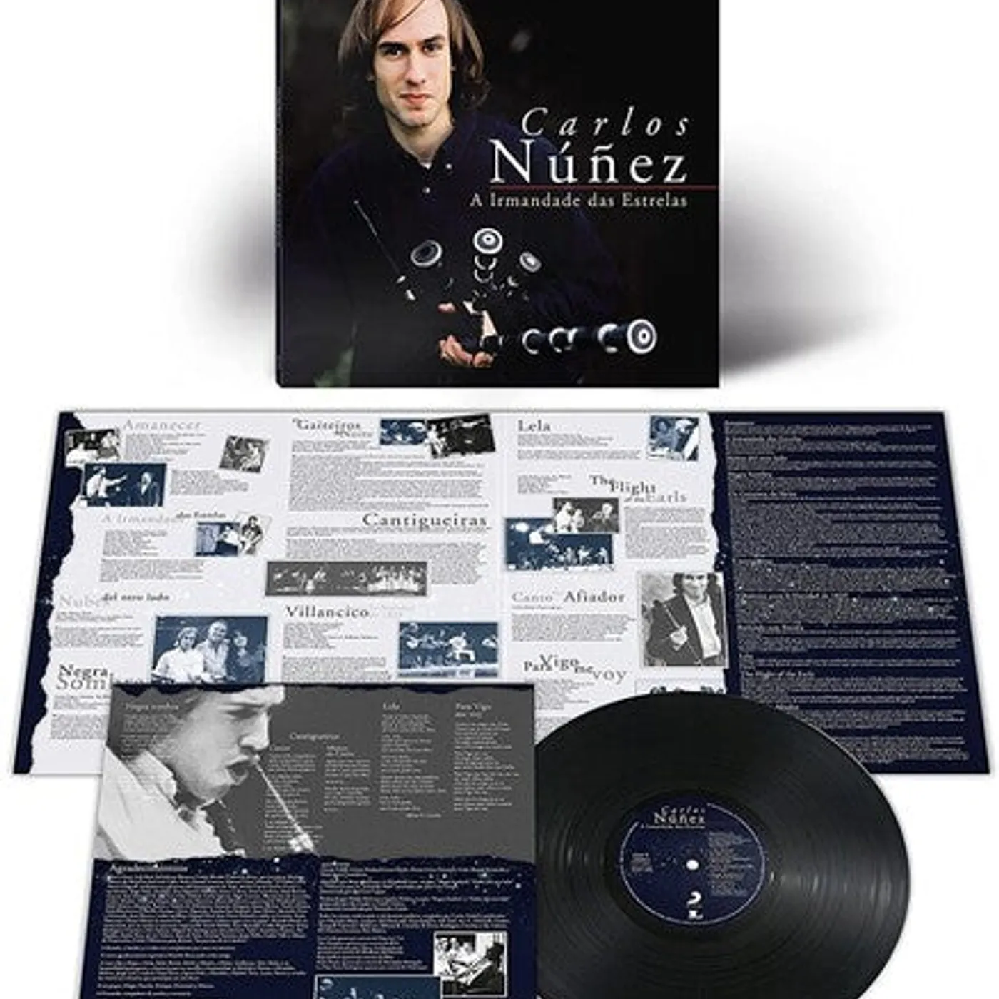 Carlos Núñez LP Vinyl - A Irmandade Das Estrelas (Spa)