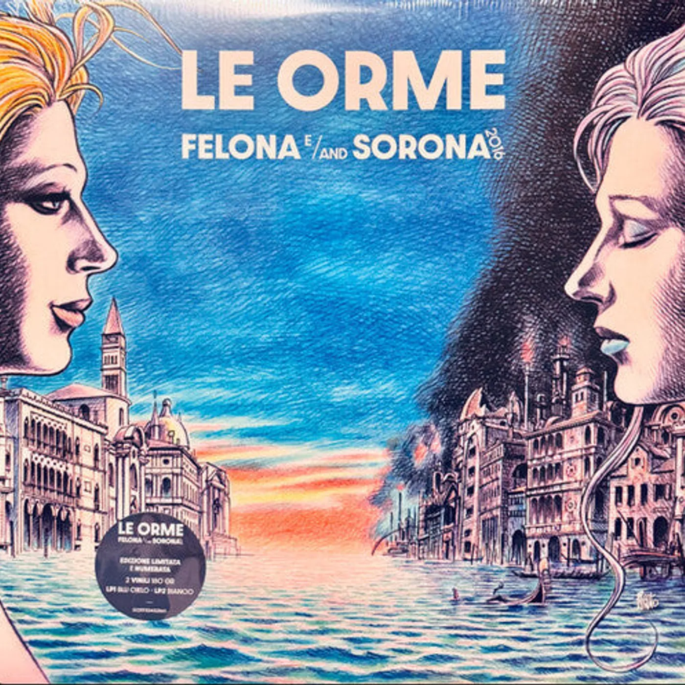 Orme LP Vinyl - Felona E/And Sorona 2016 (Blue) (Coloured Vinyl) (Wht) (Ita)