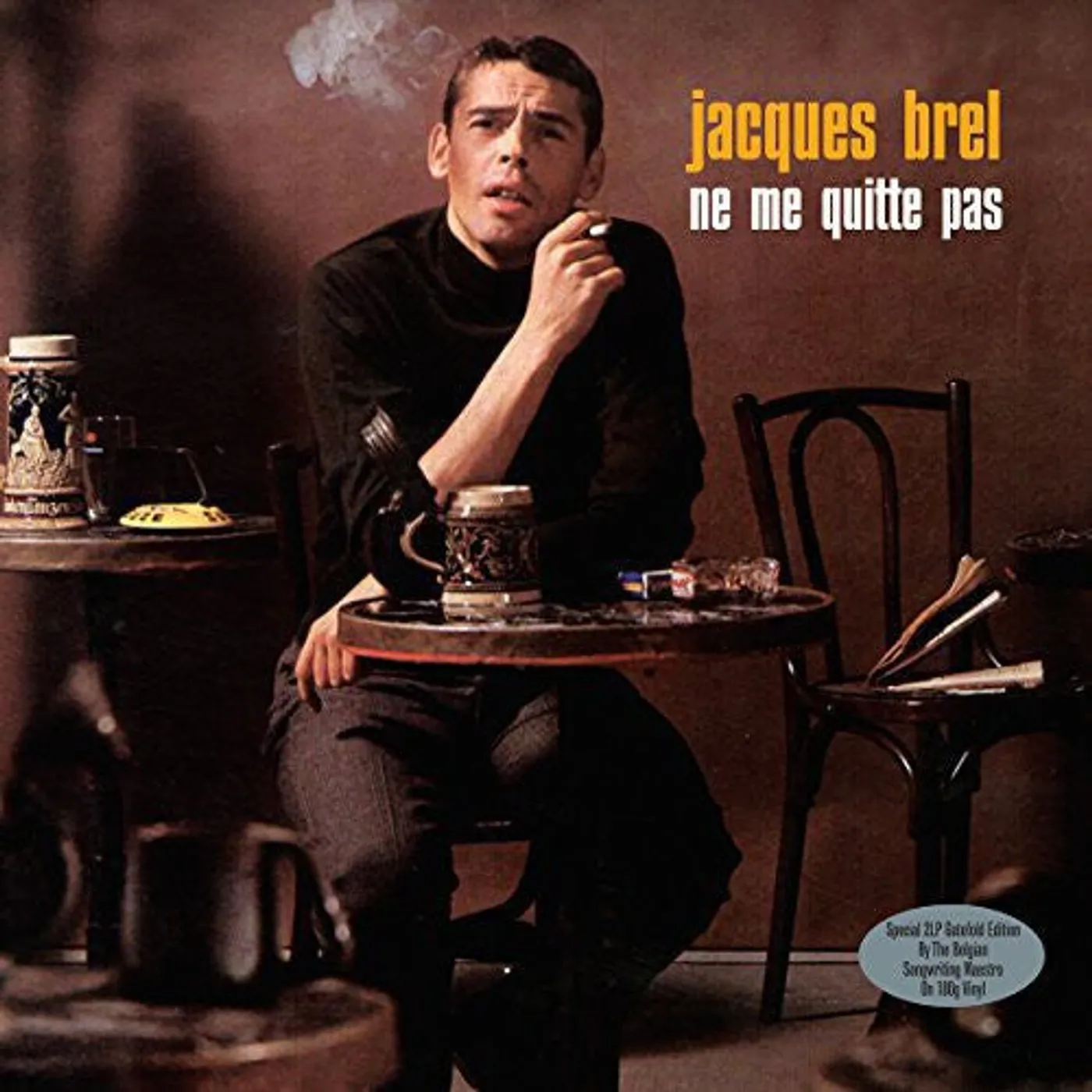 Jacques Brel LP Vinyl - Ne Me Quitte Pas (Uk)
