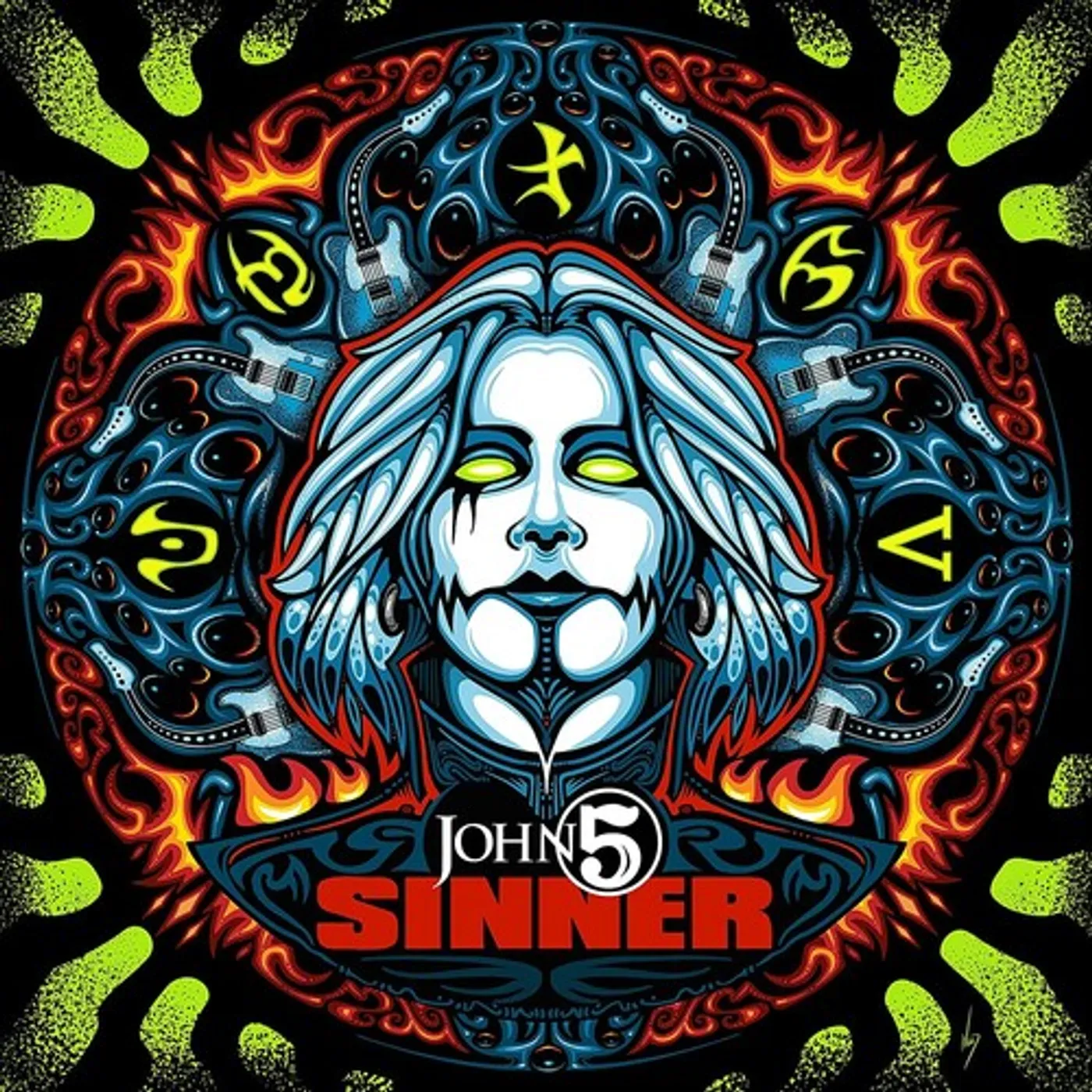John 5 & The Creatures LP Vinyl - Sinner (Pict)