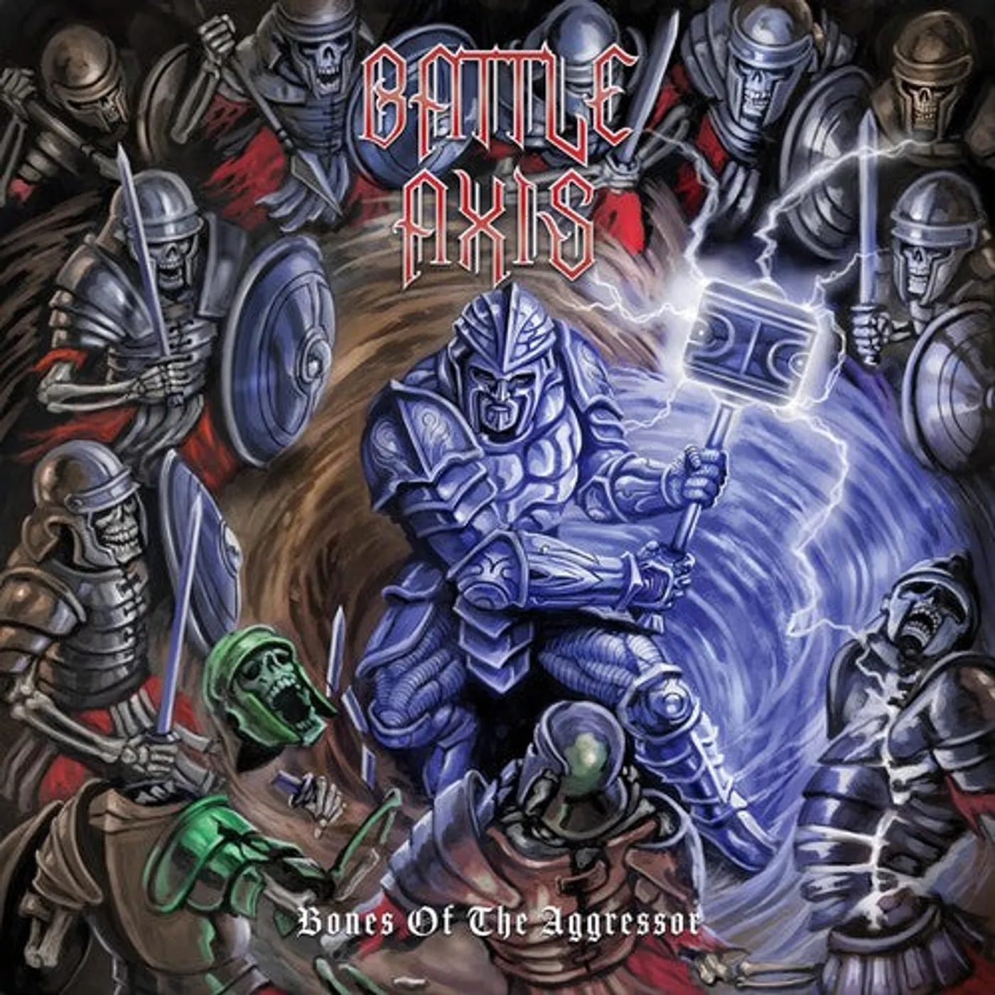 Battle Axis LP Vinyl - Bones Of The Aggressor