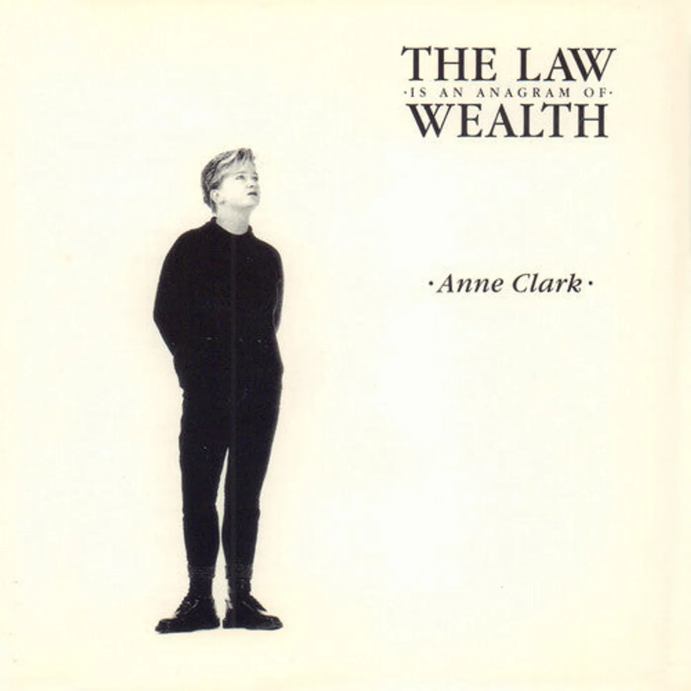 Anne Clark LP Vinyl - Law Is An Anagram Of Wealth