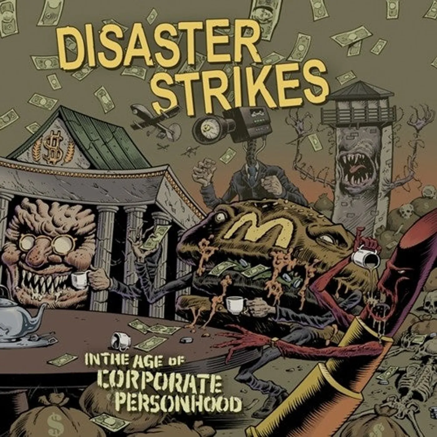 Disaster Strikes LP Vinyl - In The Age Of Corporate Personhood