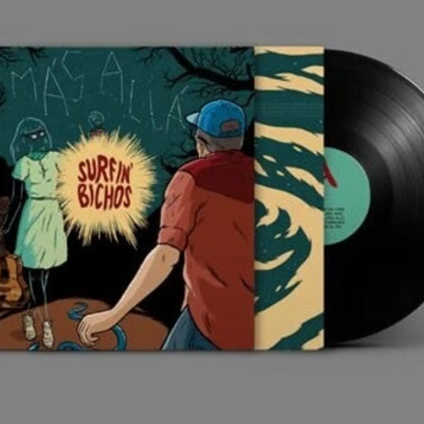 Surfin' Bichos LP Vinyl - Mas Alla (Spa)