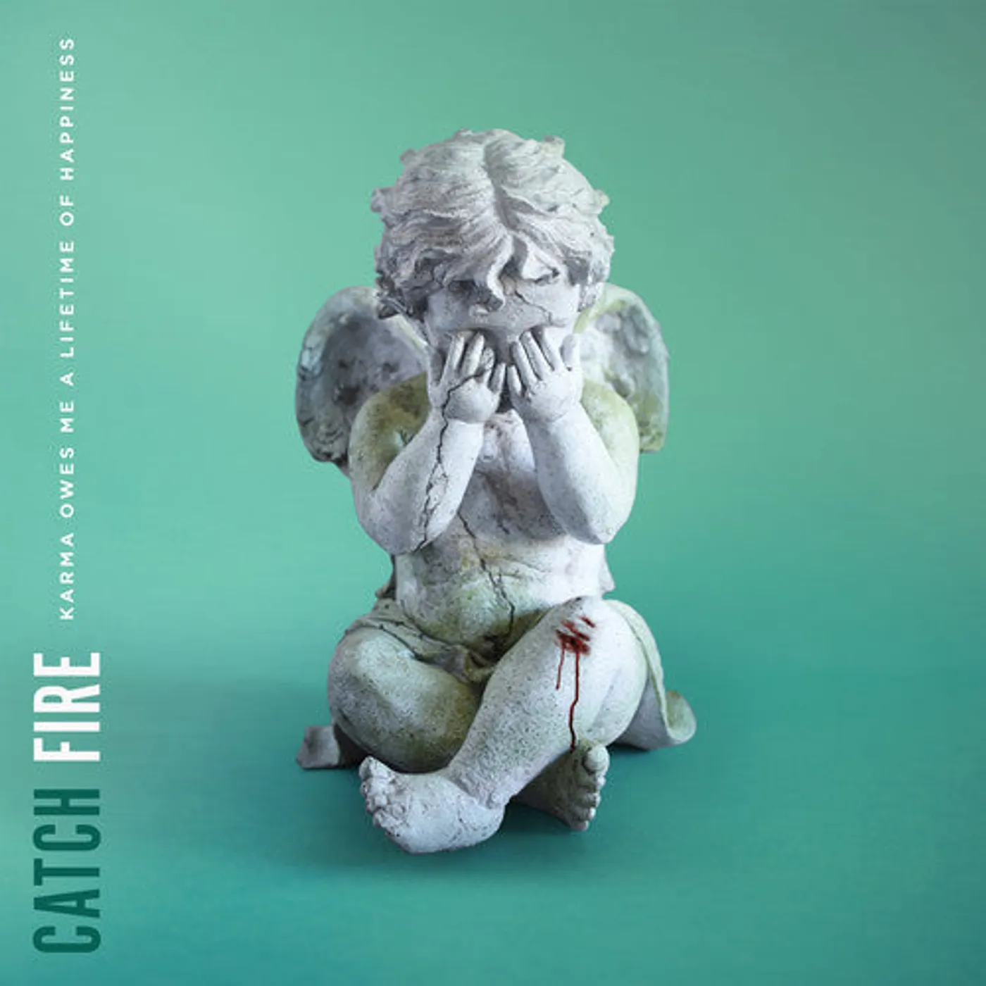 Catch Fire LP Vinyl - Karma Owes Me A Lifetime Of Happiness (Grn) (Wht)