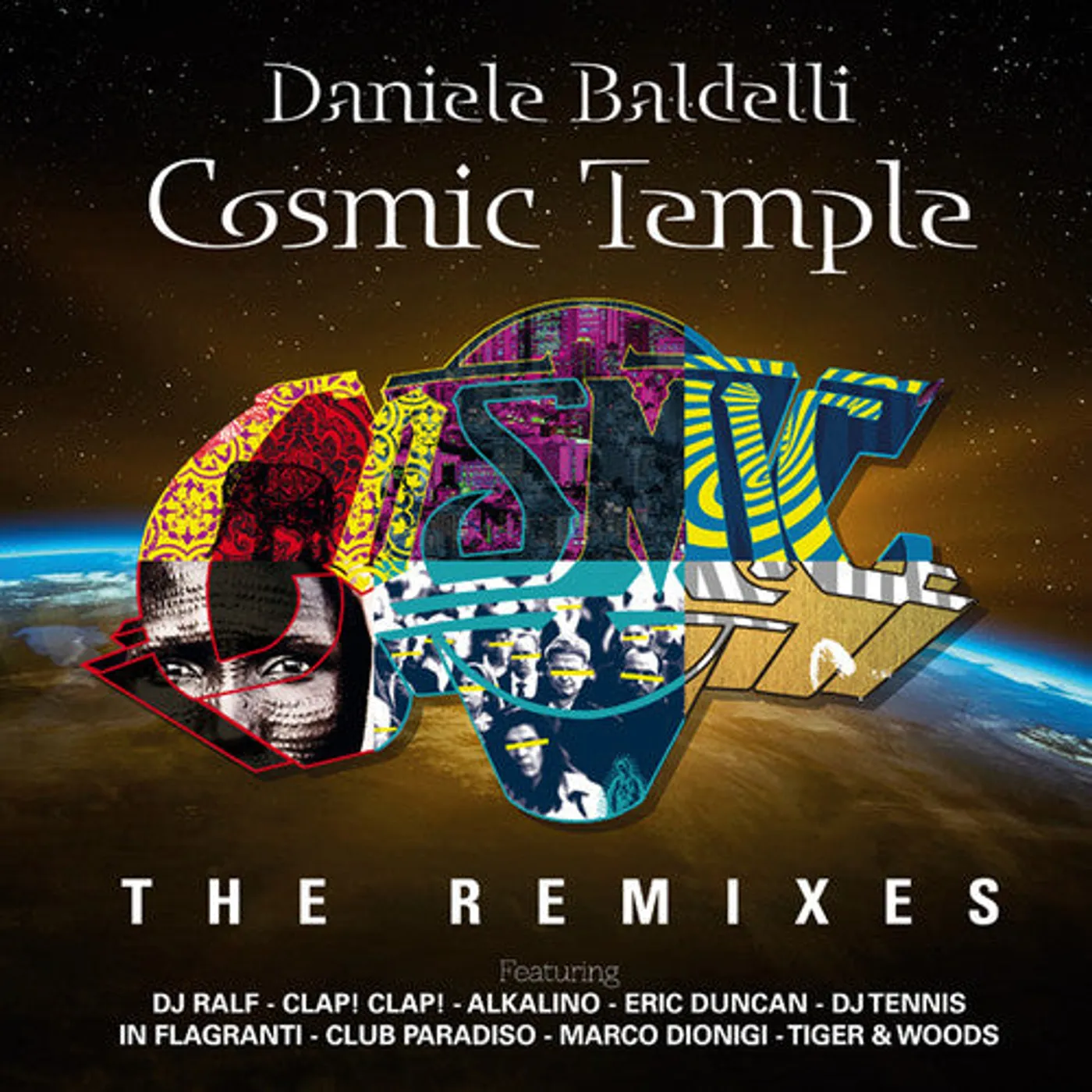 Daniele Baldelli LP Vinyl - Cosmic Temple / Remixes (2Pk)
