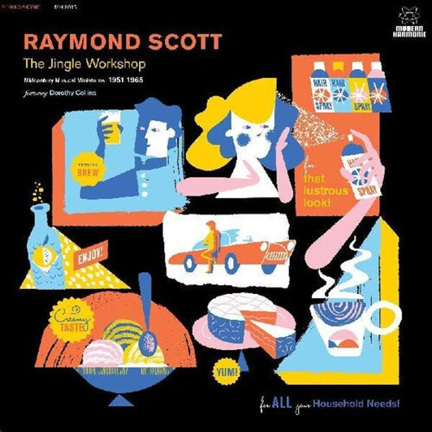 Raymond Scott LP Vinyl - Jingle Workshop: Midcentury Musical Miniatures