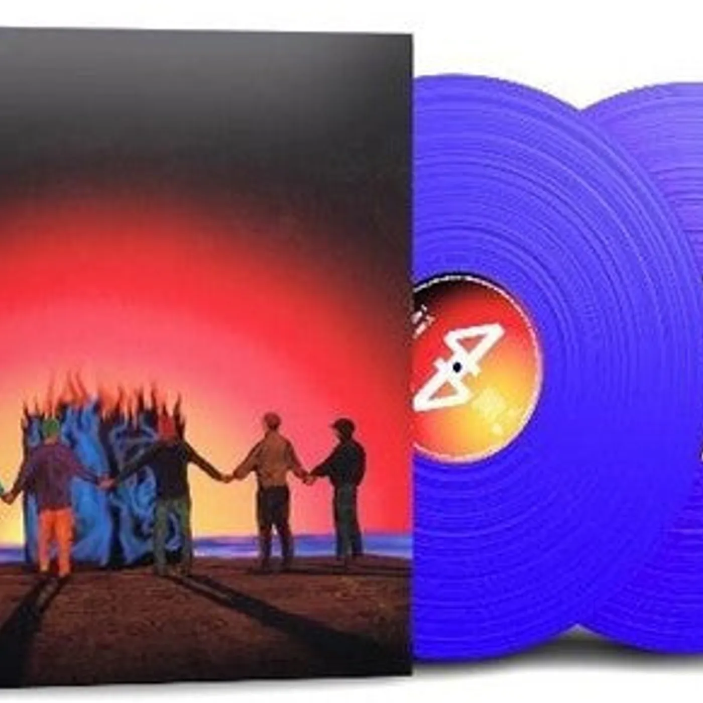 Bnkr44 LP Vinyl - Farsi Male A Noi Va Bene 2.0 (Blue) (Coloured Vinyl) (Ltd)