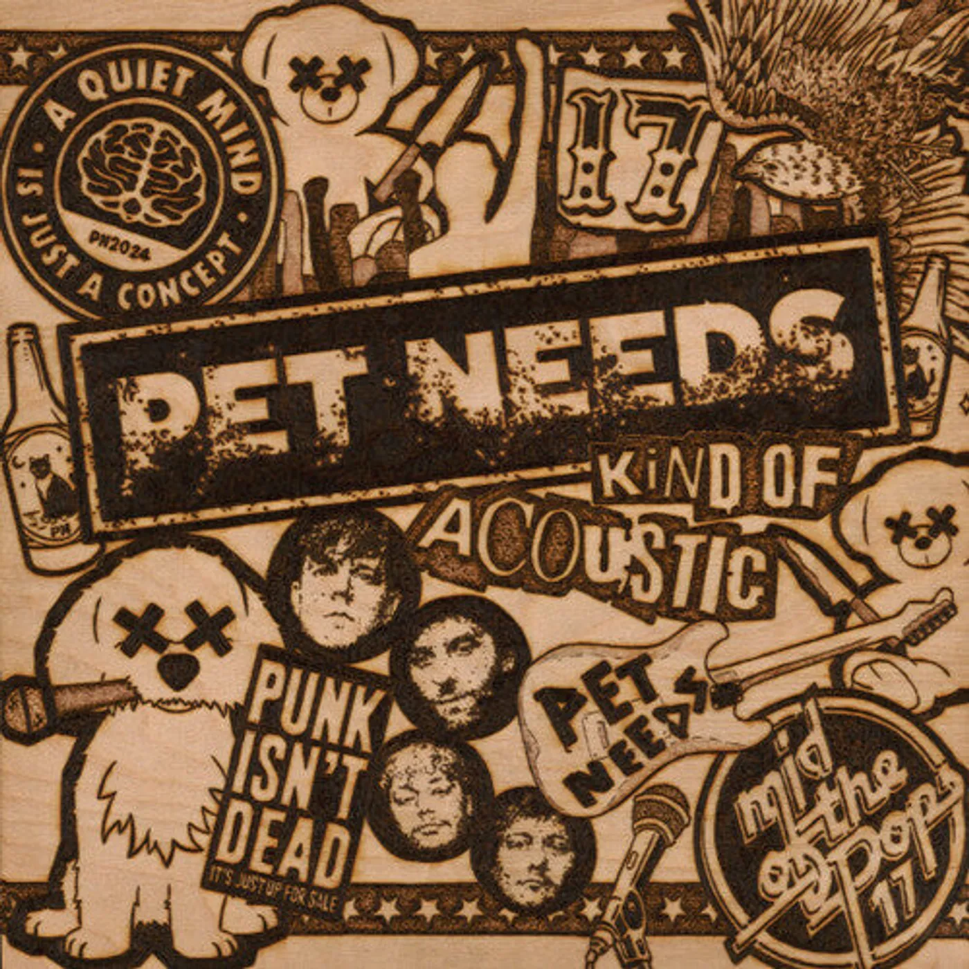 Pet Needs LP Vinyl - Kind Of Acoustic (Uk)