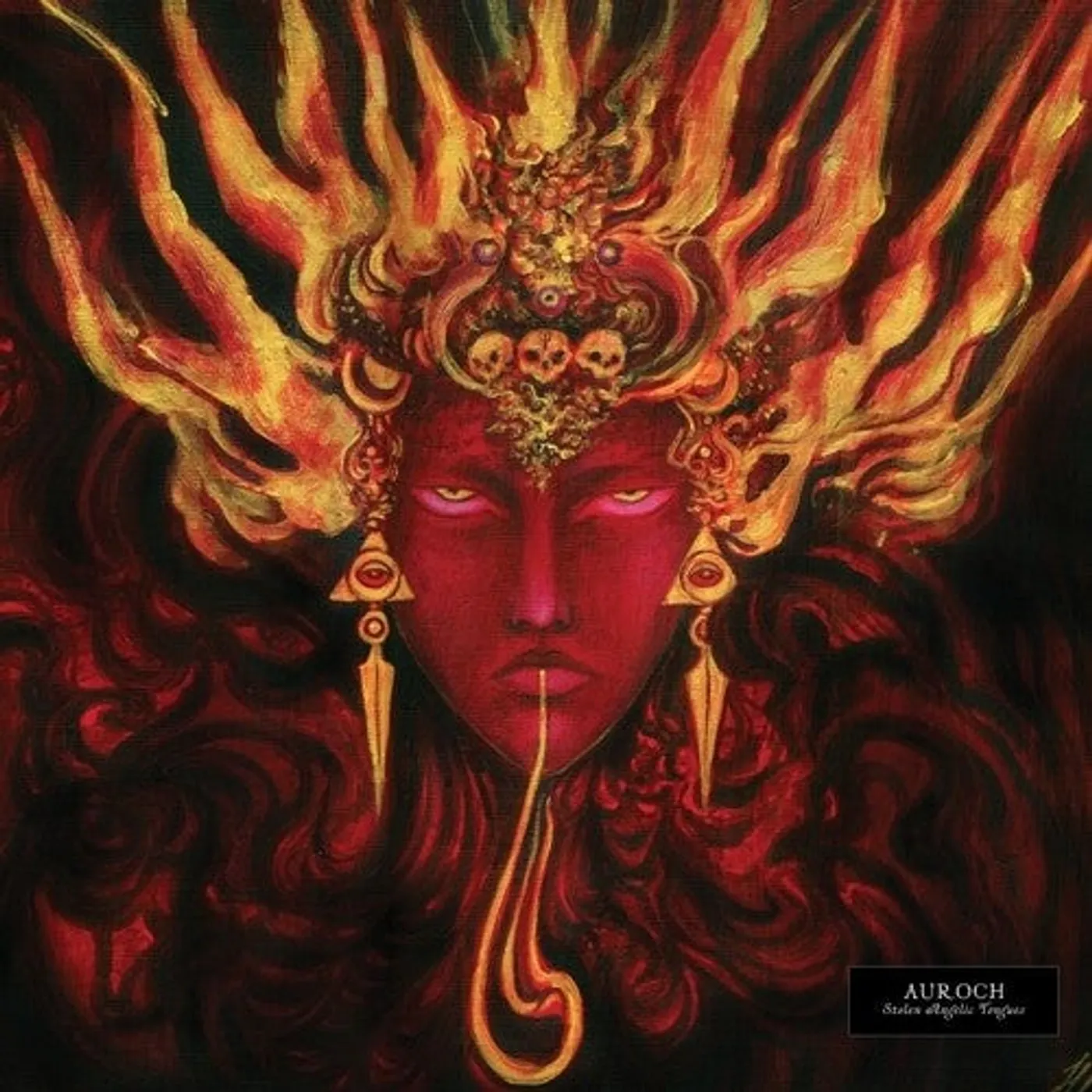 Auroch LP Vinyl - Stolen Angelic Tongue (Colored Vinyl) (Blk) (Coloured Vinyl)