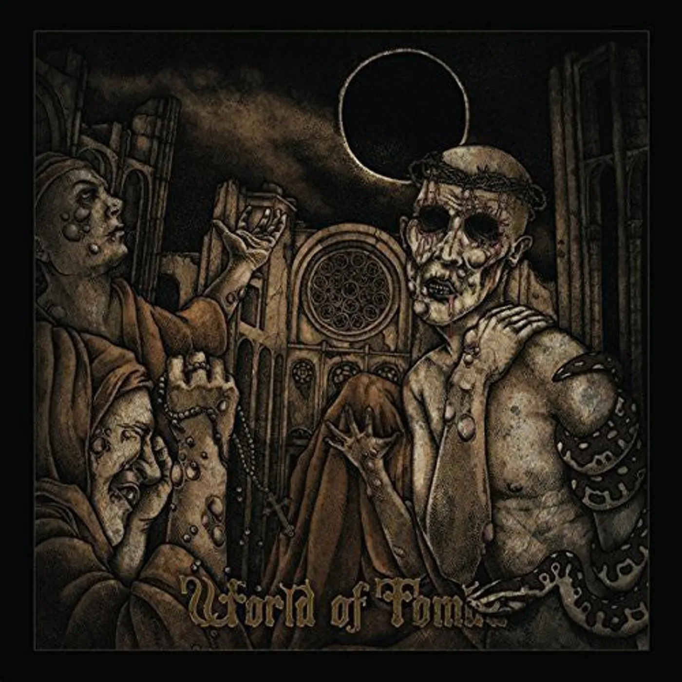 Horned Almighty LP Vinyl - World Of Tombs
