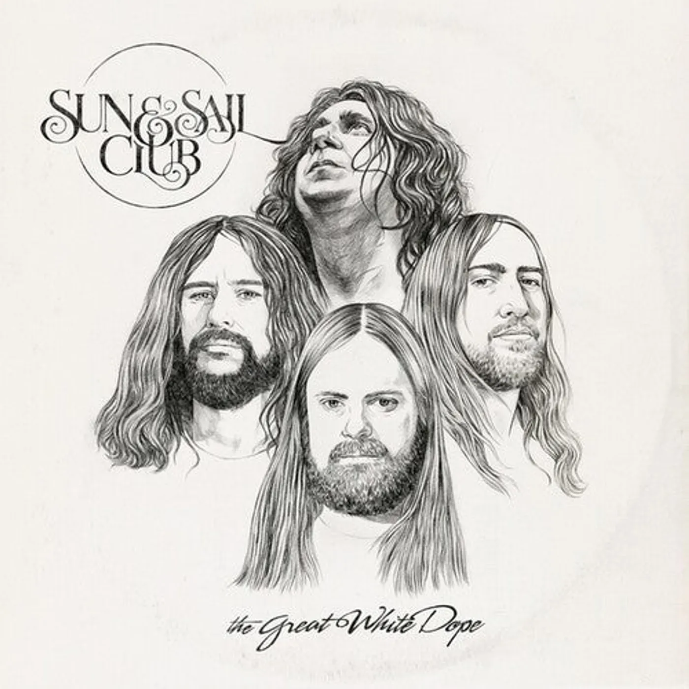 Sun and Sail Club LP Vinyl - Great White Dope (Blk) (Coloured Vinyl) (Org) (Wht)
