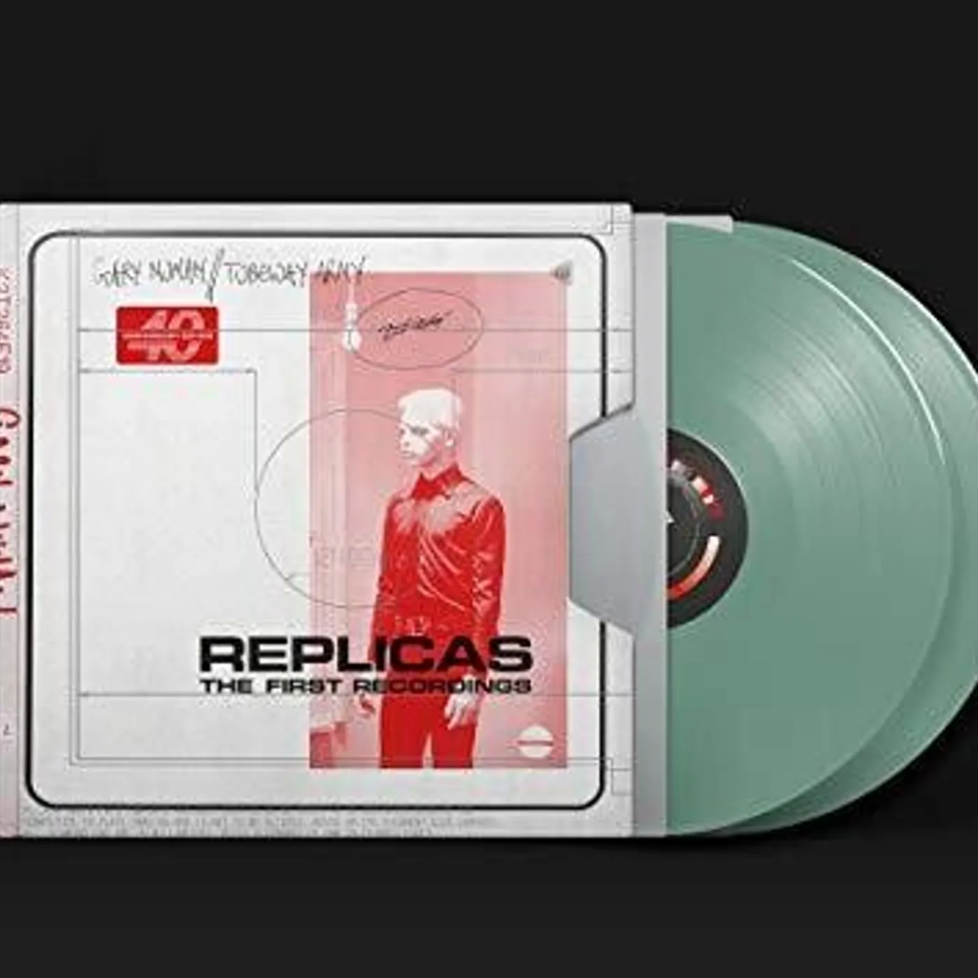Gary Numan LP Vinyl - Replicas - The First Recordings (Coloured Vinyl) (Grn)