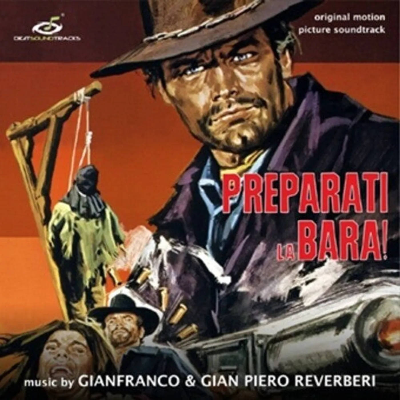 Gianfranco & Gianpiero Reverberi LP Vinyl - Preparati La Bara! - Original Soundtrack