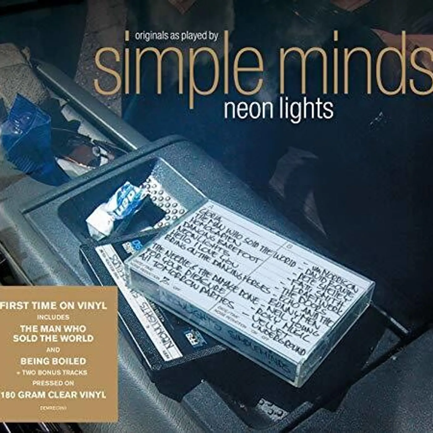 Simple Minds LP Vinyl - Neon Lights (Uk)