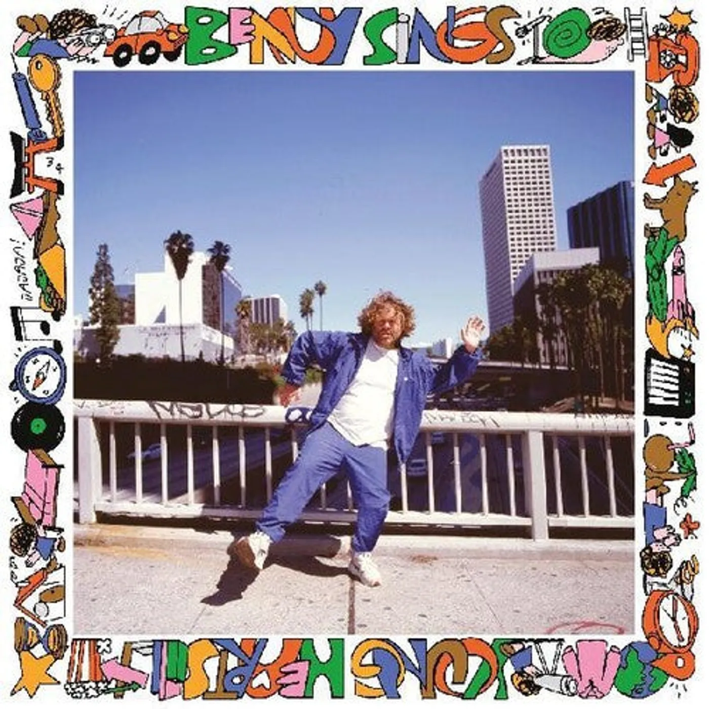 Benny Sings LP Vinyl - Young Hearts (Blue) (Coloured Vinyl)