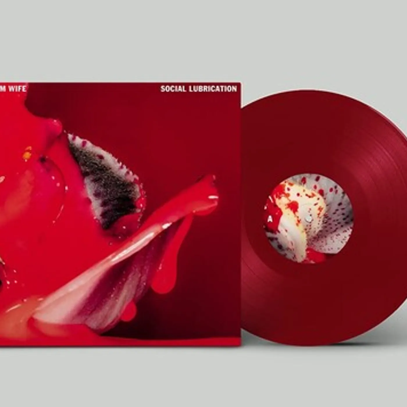 Dream Wife LP Vinyl - Social Lubrication (Coloured Vinyl) (Gate Fold) (Red)