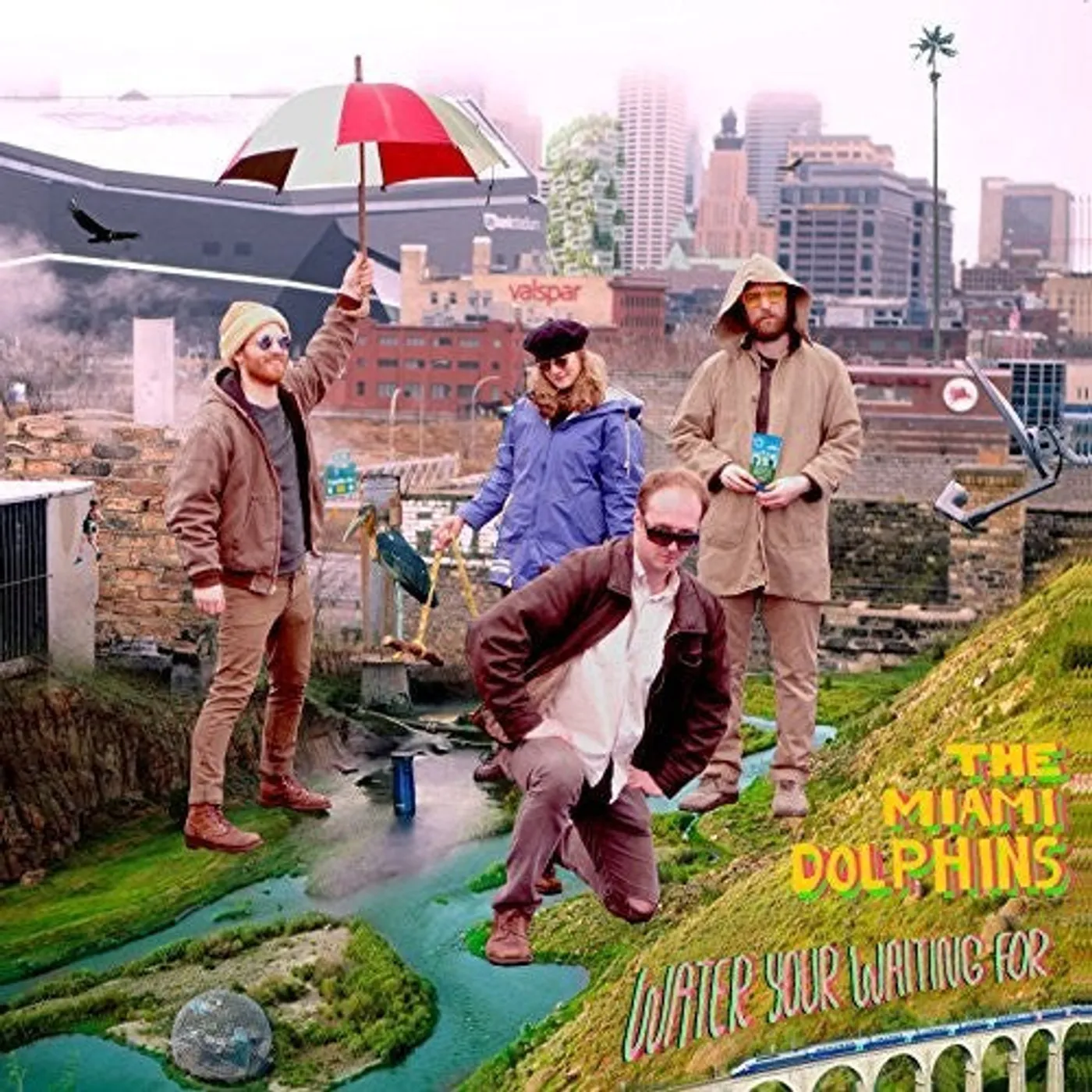 The Miami Dolphins LP Vinyl - Water Your Waiting For