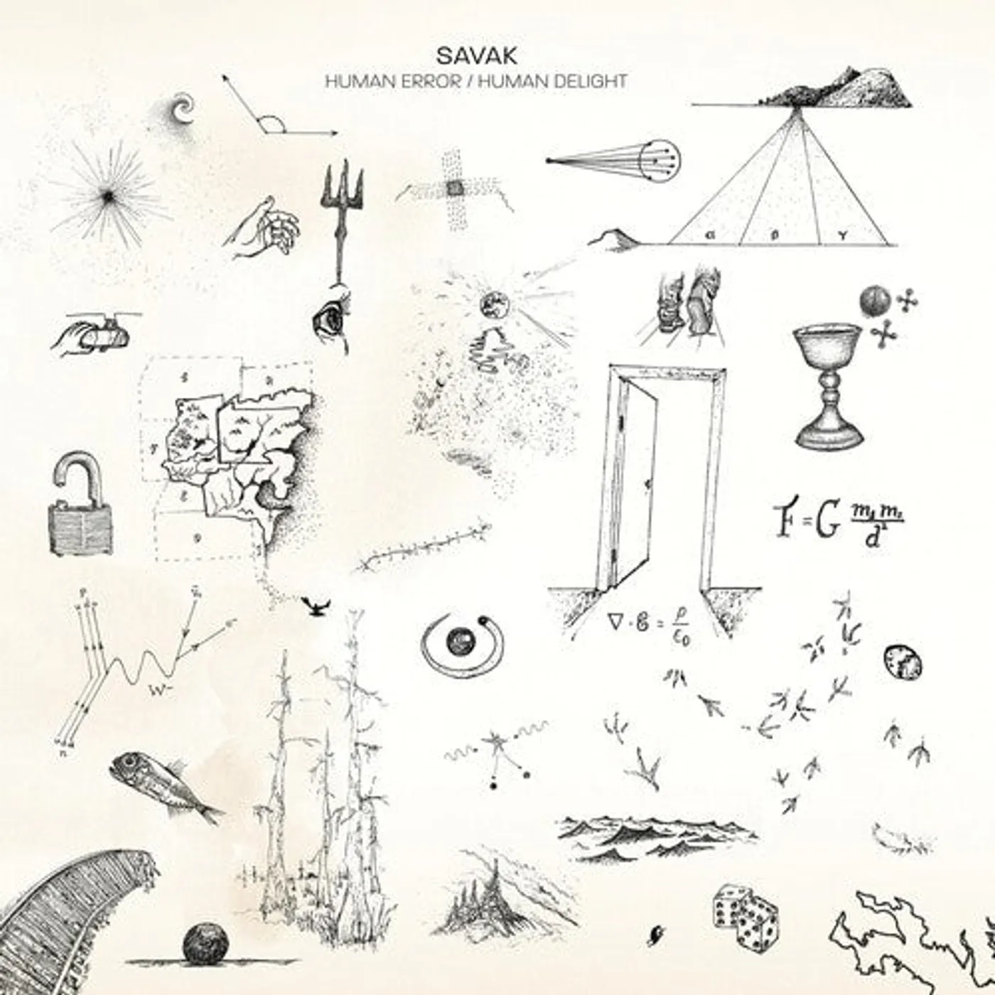 Savak LP Vinyl - Human Error / Human Delight