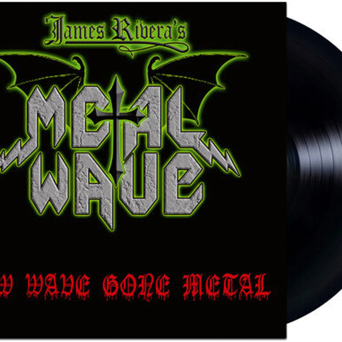 James New Wave Gone Metal Rivera LP Vinyl - New Wave Gone Metal