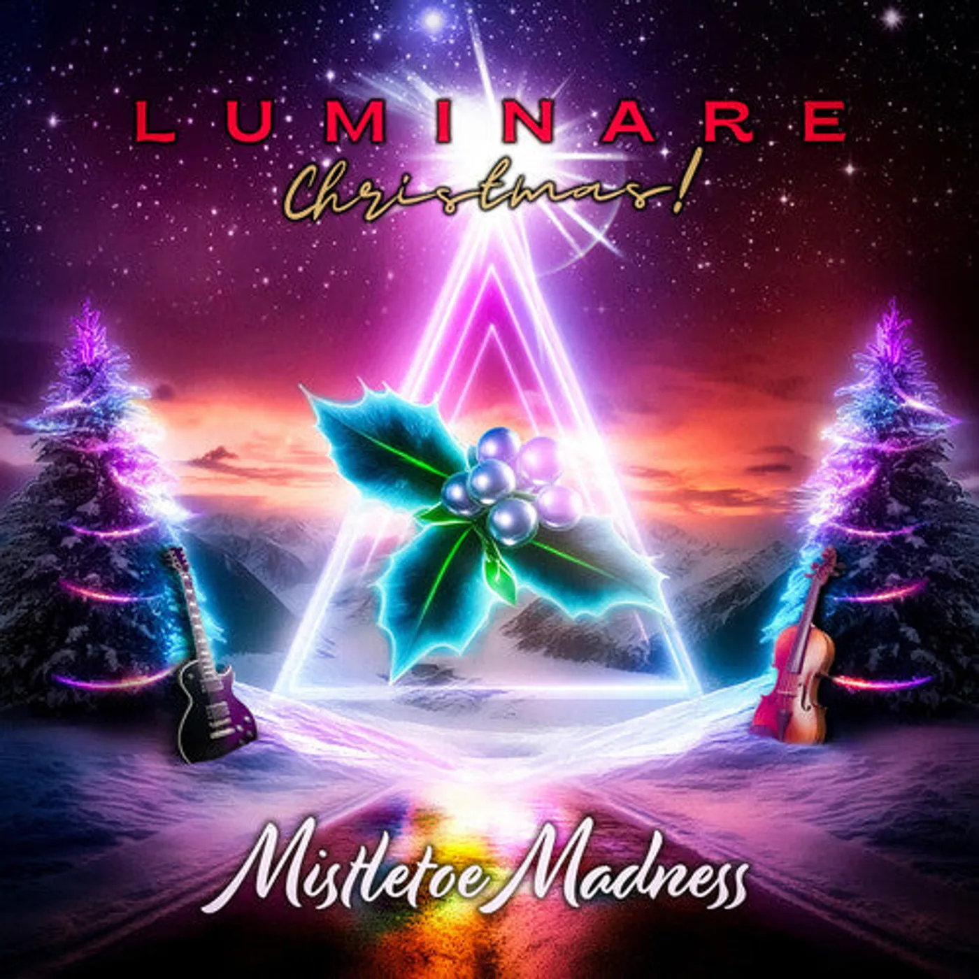 Luminare Christmas LP Vinyl - Mistletoe Madness (Coloured Vinyl) (Red) (Ita)
