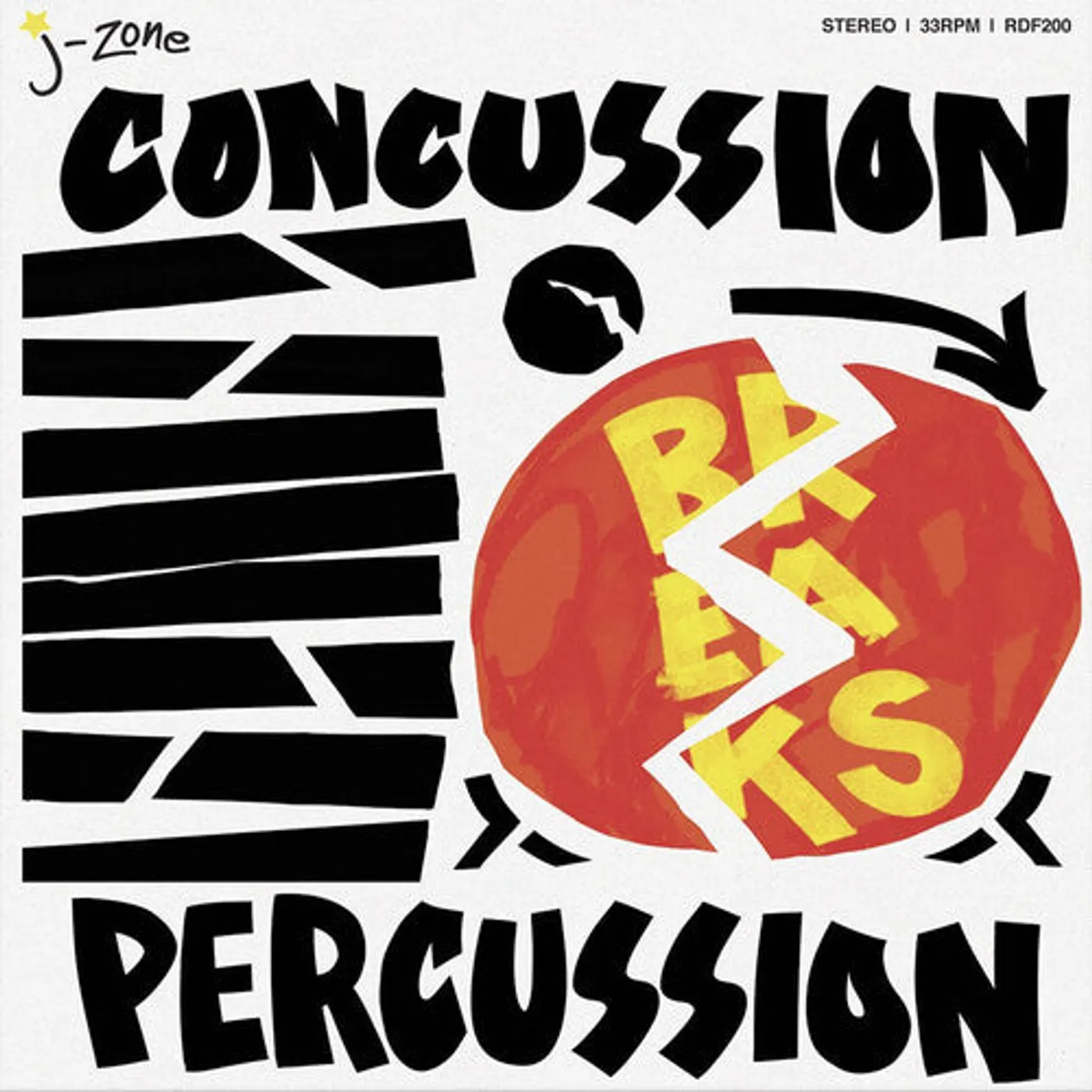 J-Zone LP Vinyl - Concussion Percussion