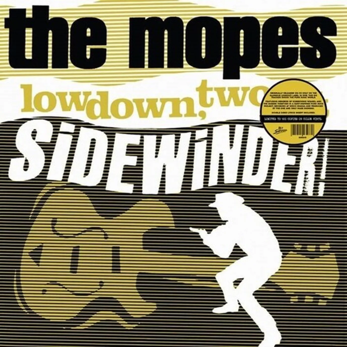The Mopes LP Vinyl - Lowdown Two-Bit Sidewinder