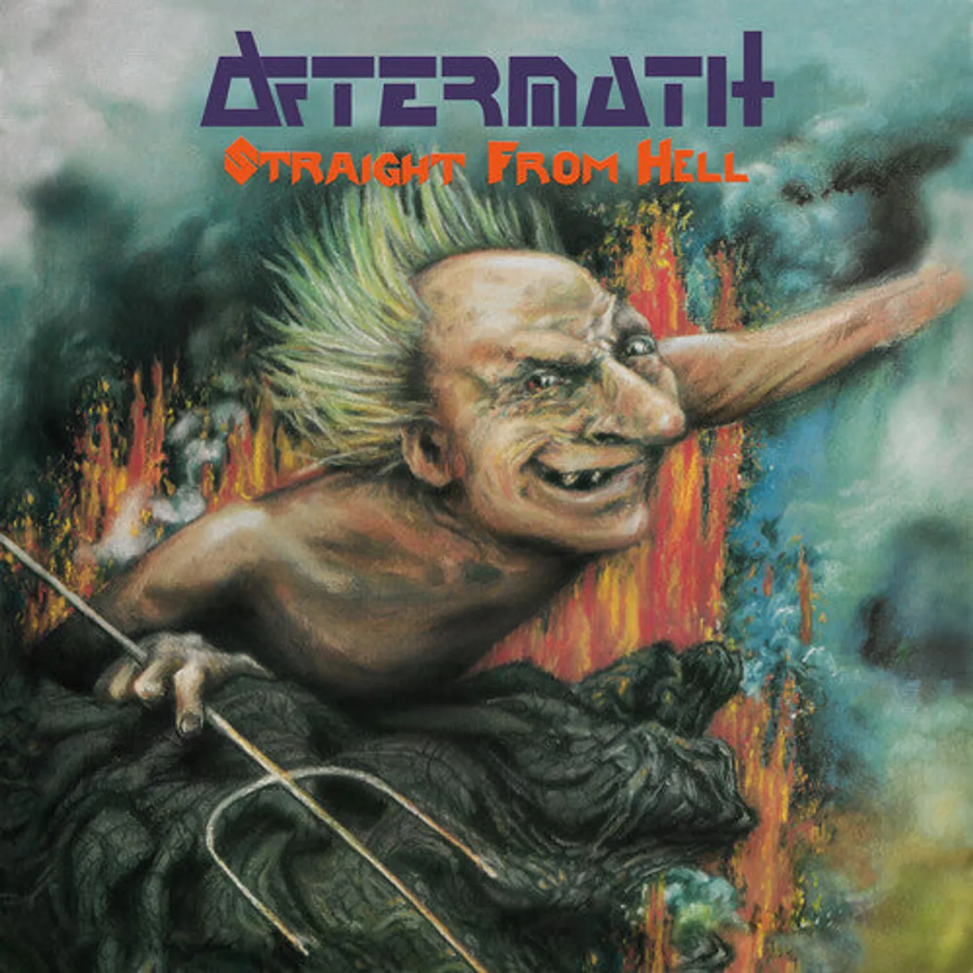 Aftermath LP Vinyl - Straight From Hell (Uk)
