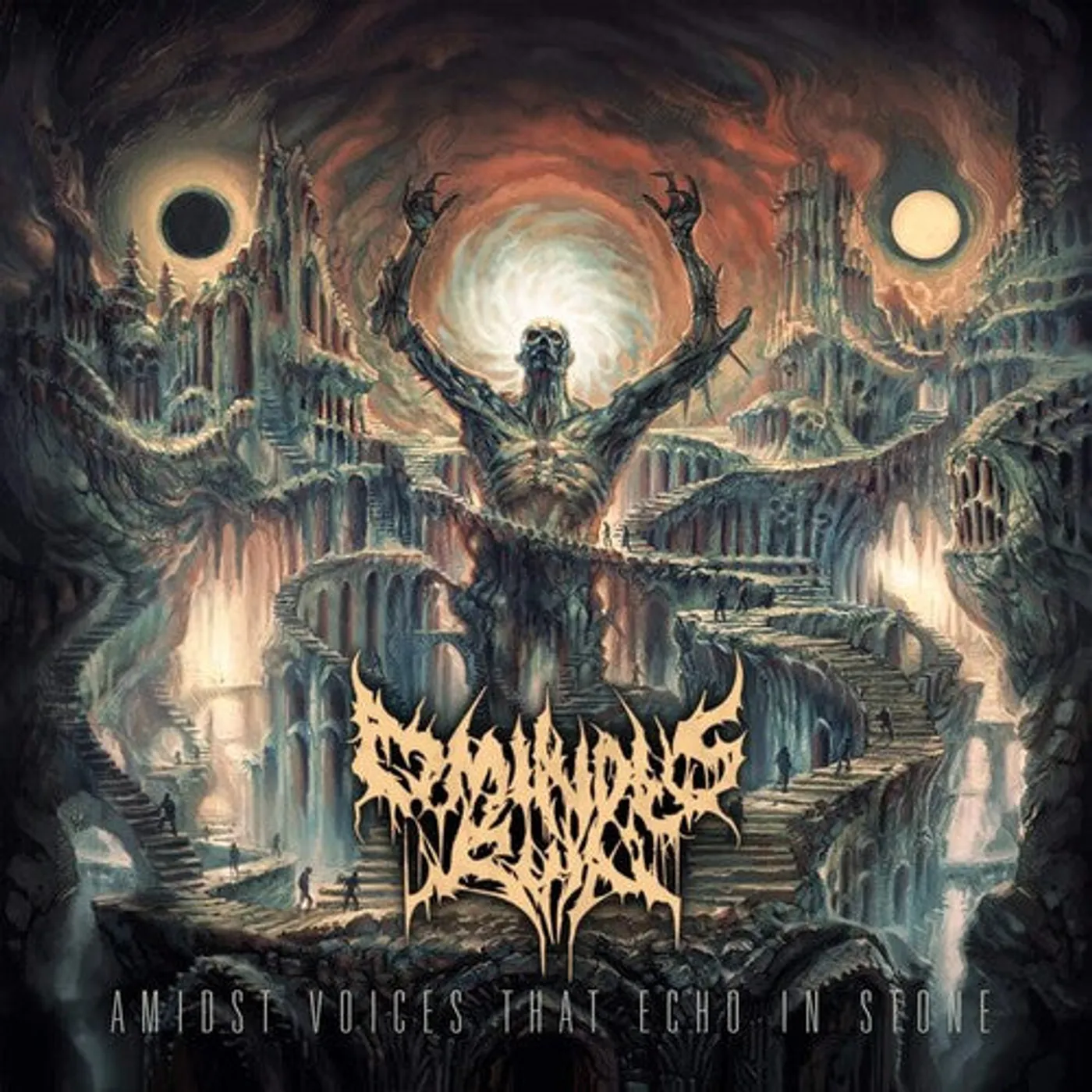 Ominous Ruin LP Vinyl - Amidst Voices That Echo In Stone (Coloured Vinyl)