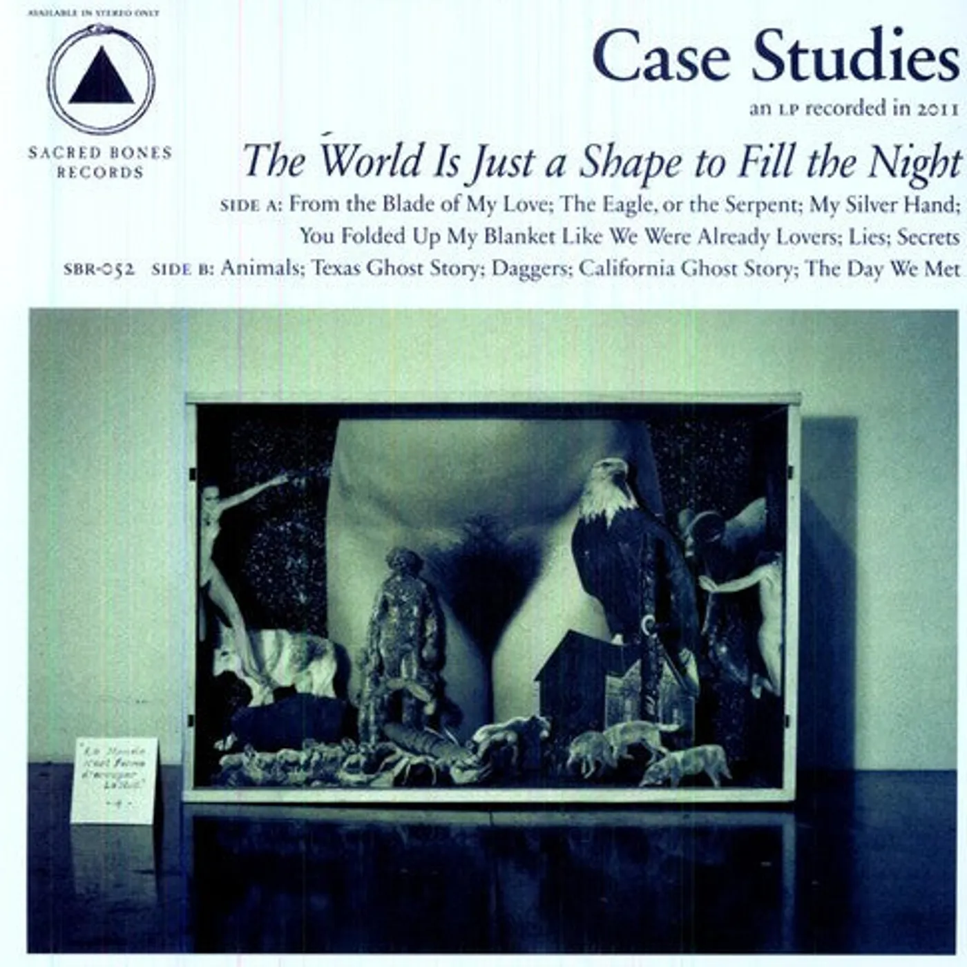 Case Studies LP Vinyl - World Is Just A Shape To Fill The Night