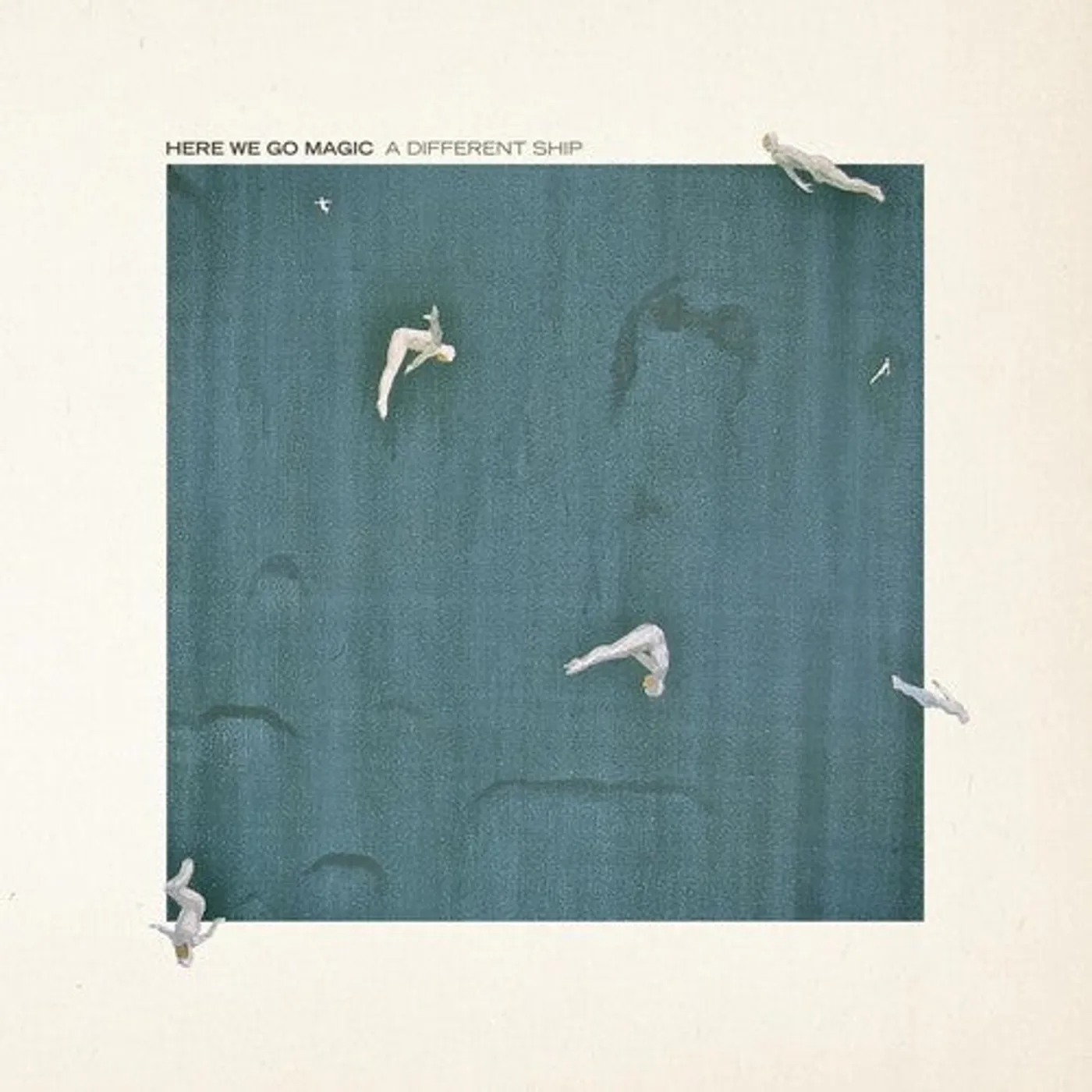 Here We Go Magic LP Vinyl - Different Ship (Sc25 Anniversary Exclusive) (Blue)