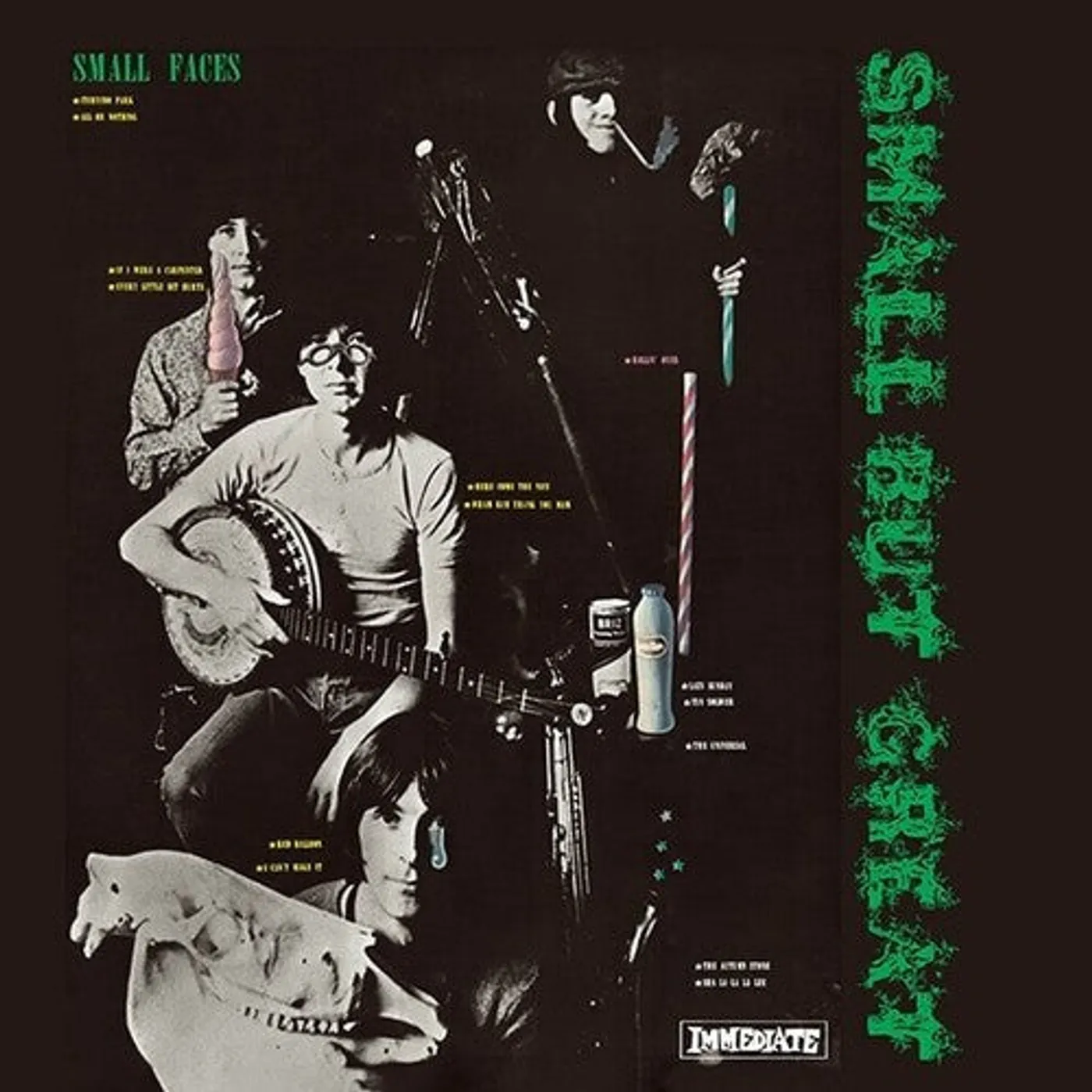 Small Faces LP Vinyl - Small But Great - Limited Edition (Coloured Vinyl) (Red)