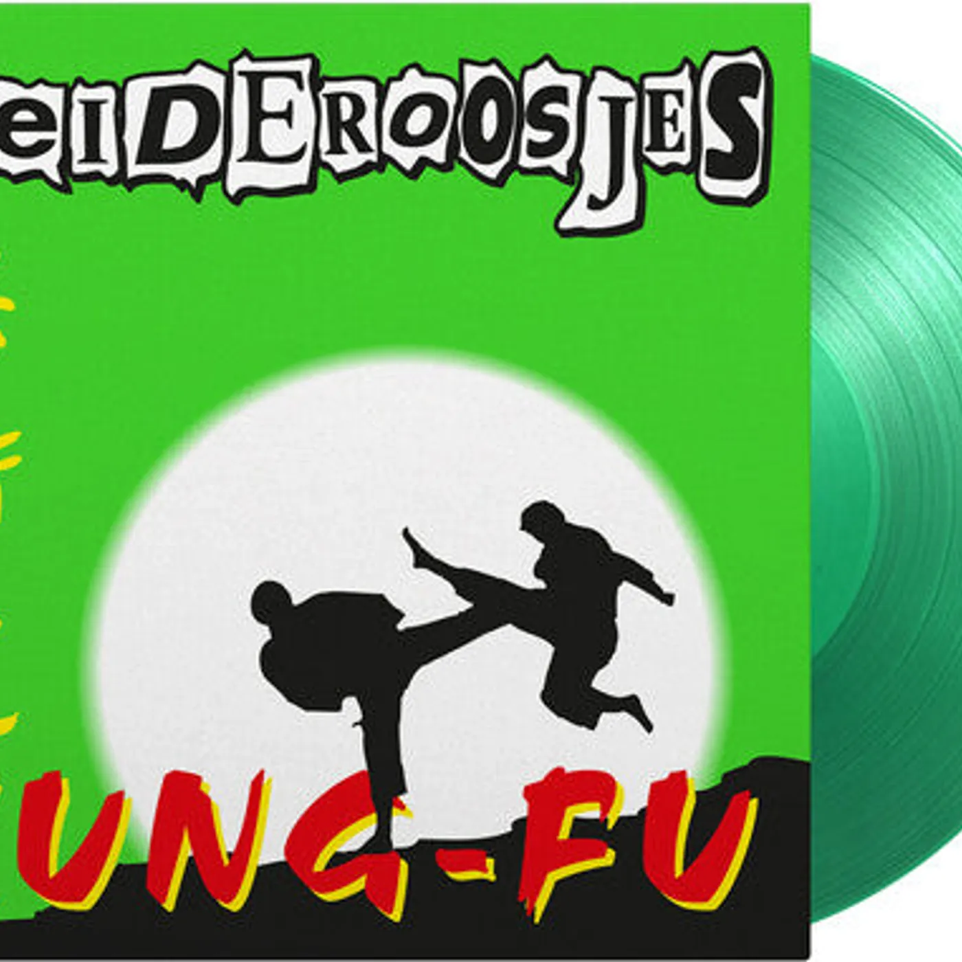 De Heideroosjes LP Vinyl - Kung-Fu (Coloured Vinyl) (Grn) (Ltd) (Ogv)