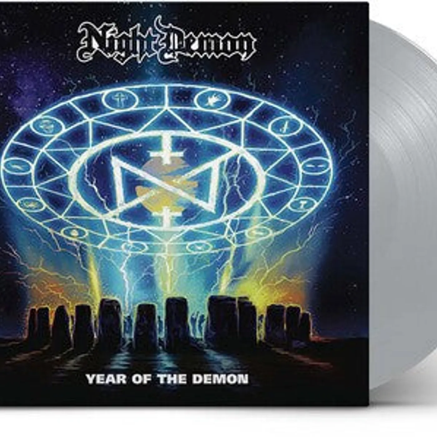 Night Demon LP Vinyl - Year Of The Demon (Coloured Vinyl) (Slv)