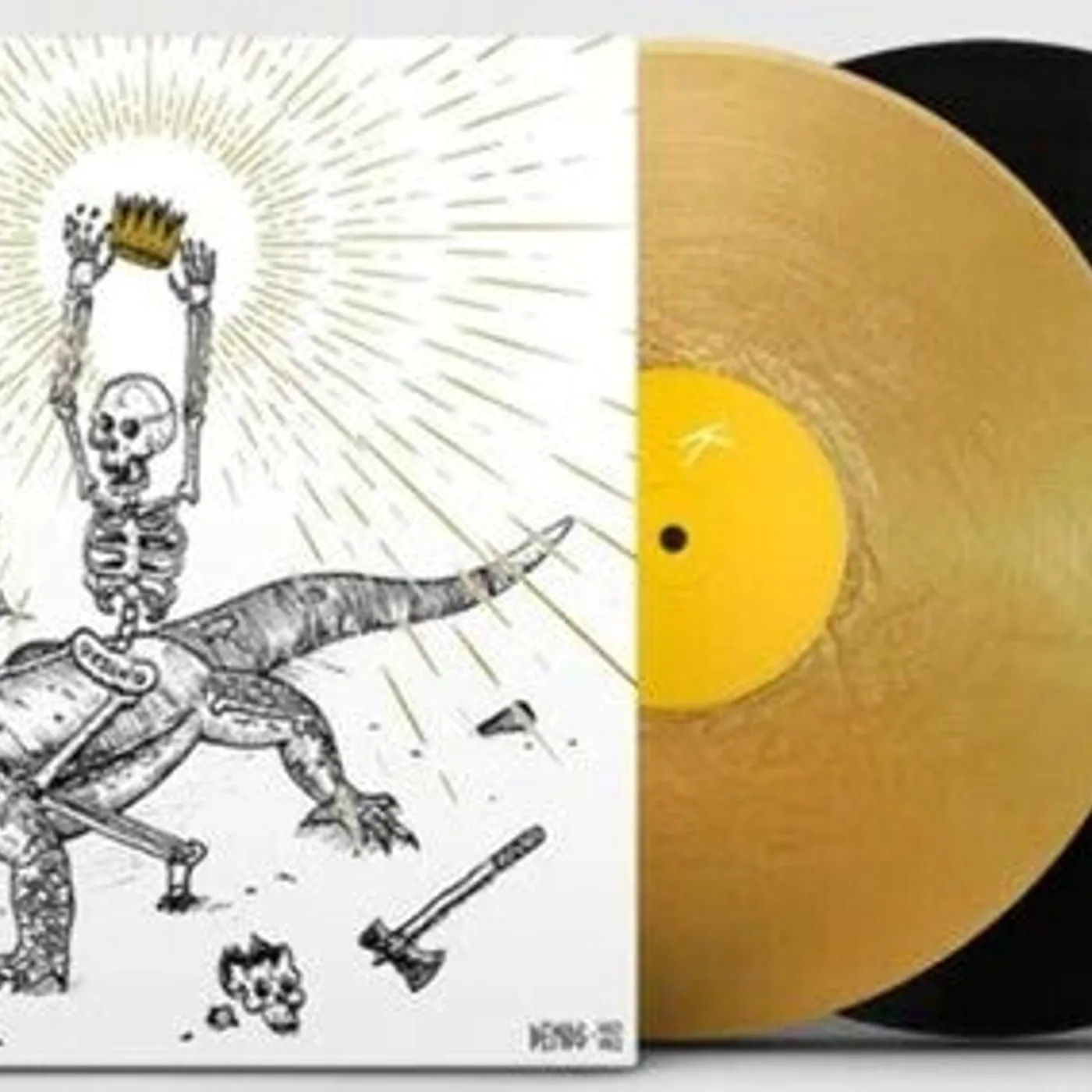 King Gizzard & The Lizard Wizard LP Vinyl - Demos Vol. 1 & Vol. 2 (Blk) (Coloured Vinyl) (Gol)
