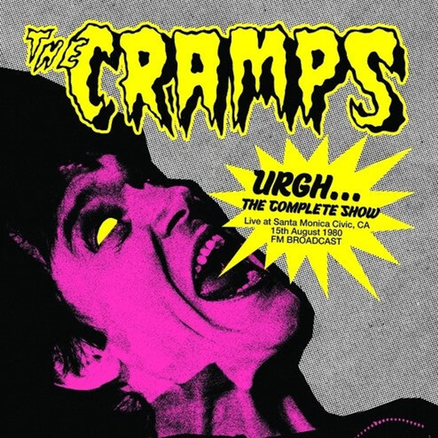 The Cramps LP Vinyl - Urgh: Comp Show - Live At Santa Monica Civic