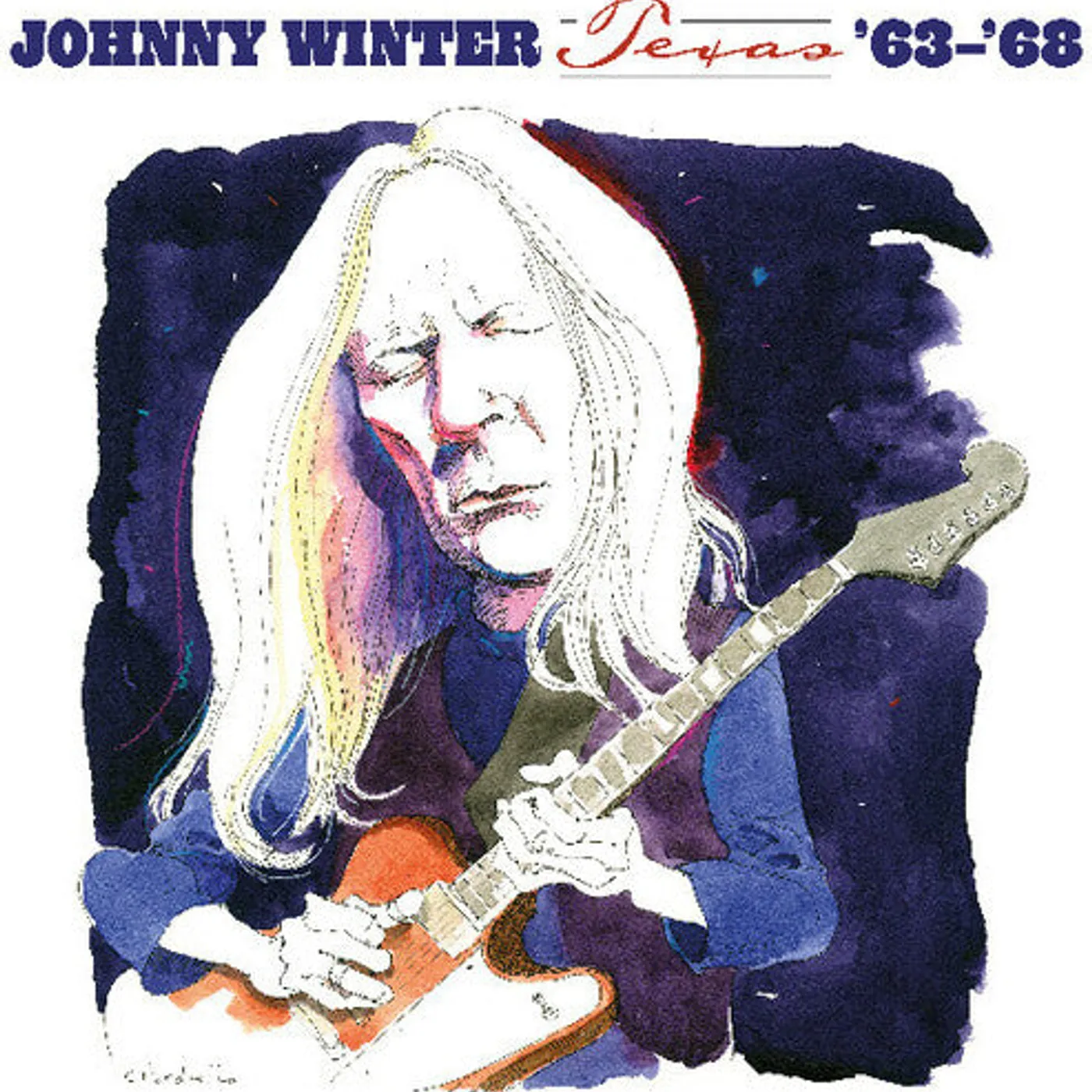 Johnny Winter LP Vinyl - Texas '63-'68 (Coloured Vinyl) (Wht)