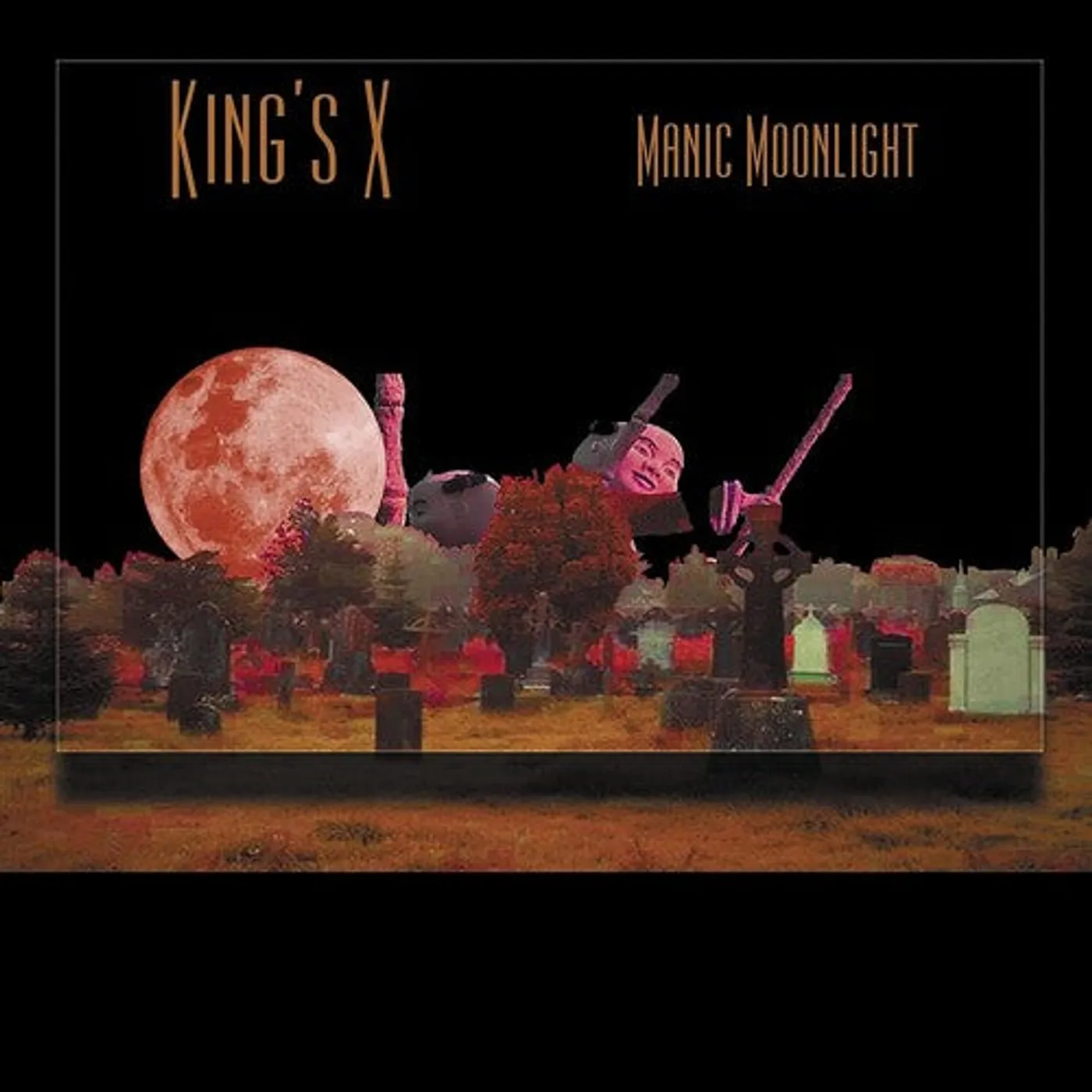 King'S X LP Vinyl - Manic Moonlight (Uk)