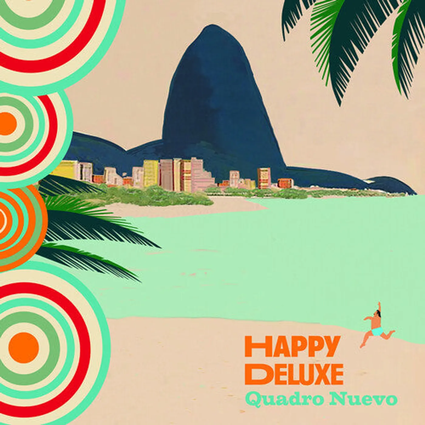 Quadro Nuevo LP Vinyl - Happy Deluxe (Coloured Vinyl) (Pnk)