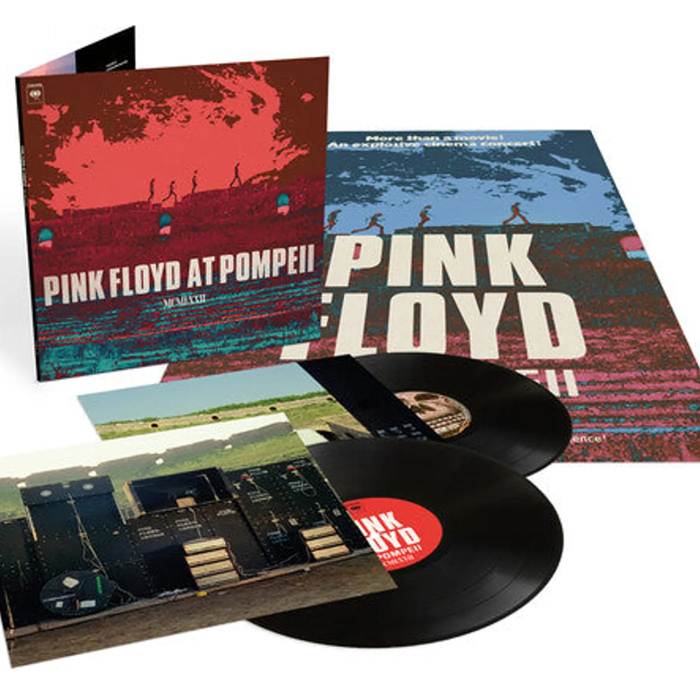 Pink Floyd LP Vinyl - Pink Floyd At Pompeii - Mcmlxxii