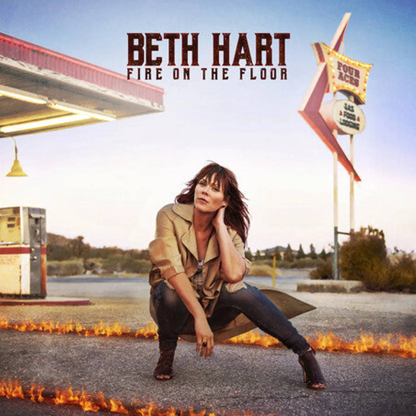 Beth Hart LP Vinyl - Fire On The Floor (Clear Transparent) (Cvnl)