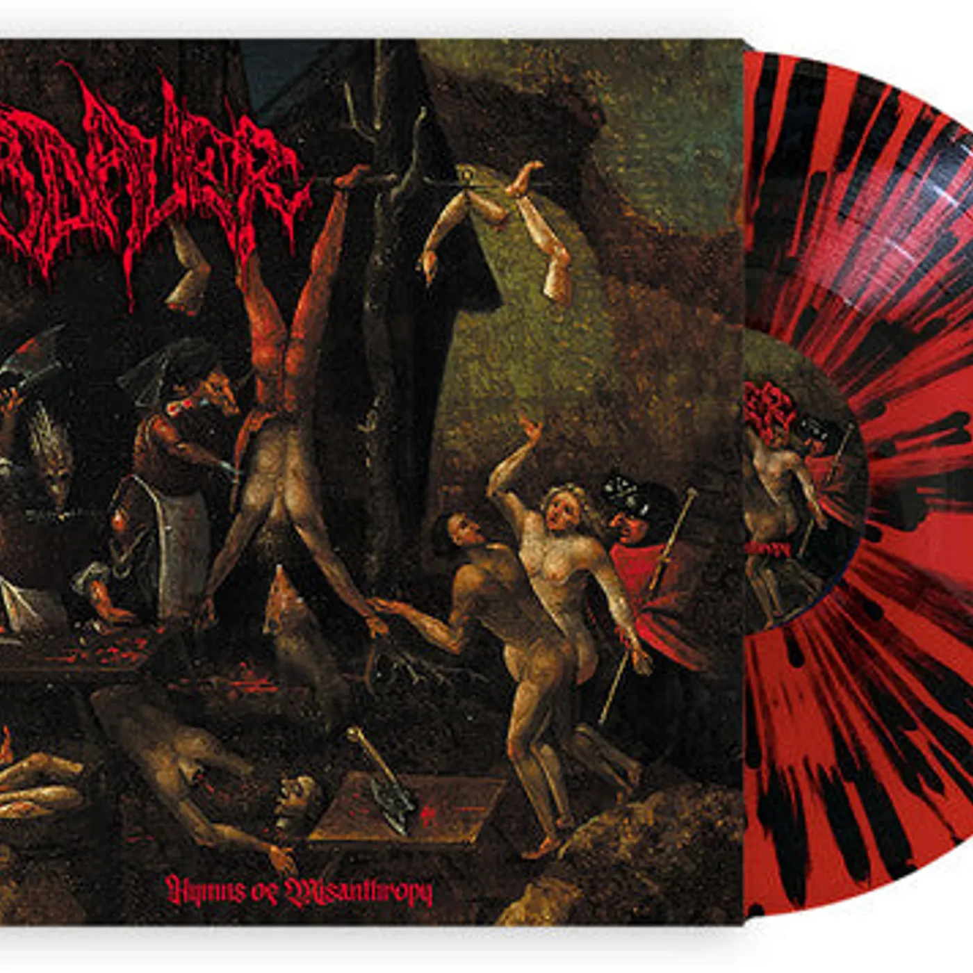 Cadaver LP Vinyl - Hymns Of Misanthropy - Marble (Blk) (Coloured Vinyl) (Ltd)