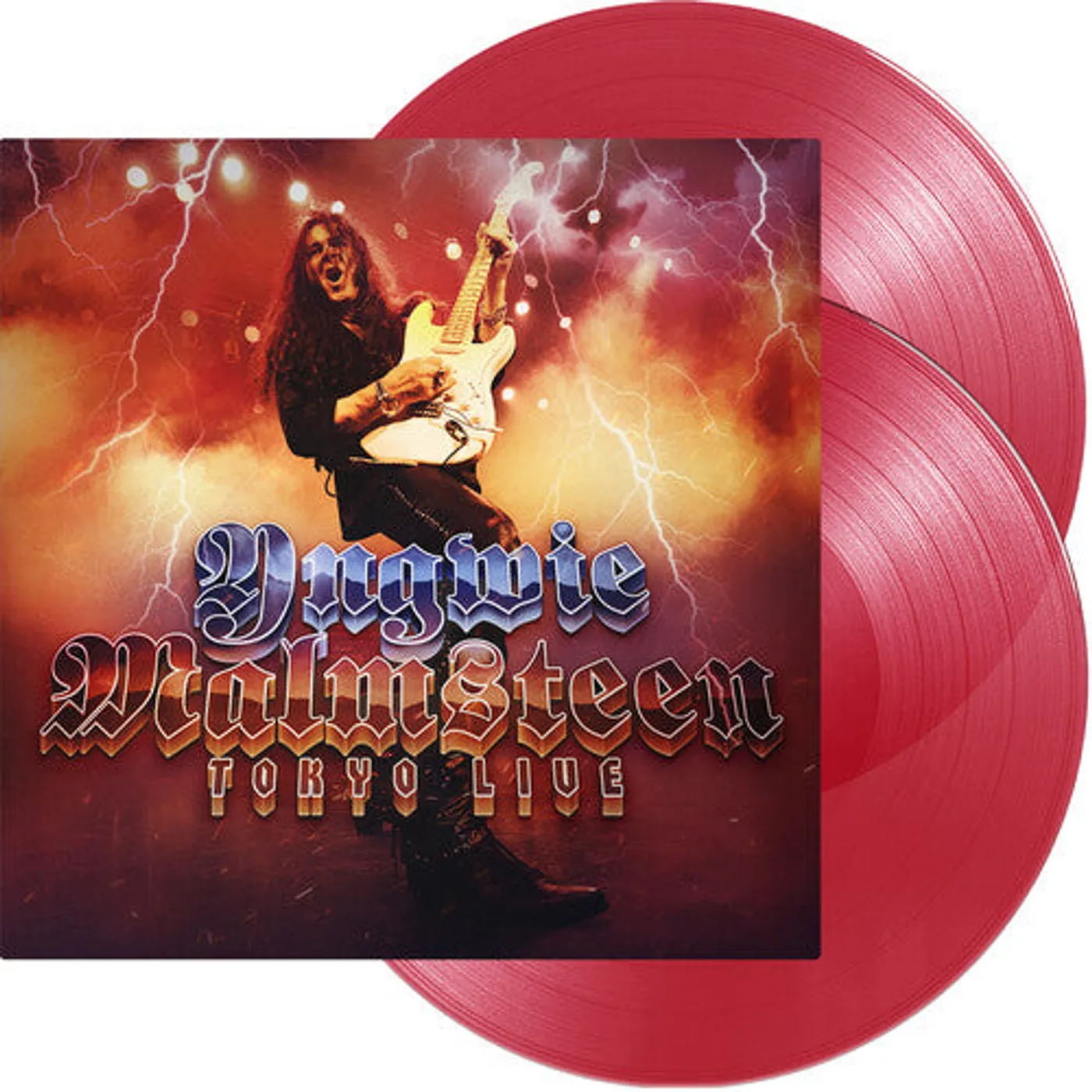 Yngwie Malmsteen LP Vinyl - Tokyo Live - Trans Red (Coloured Vinyl) (Red)