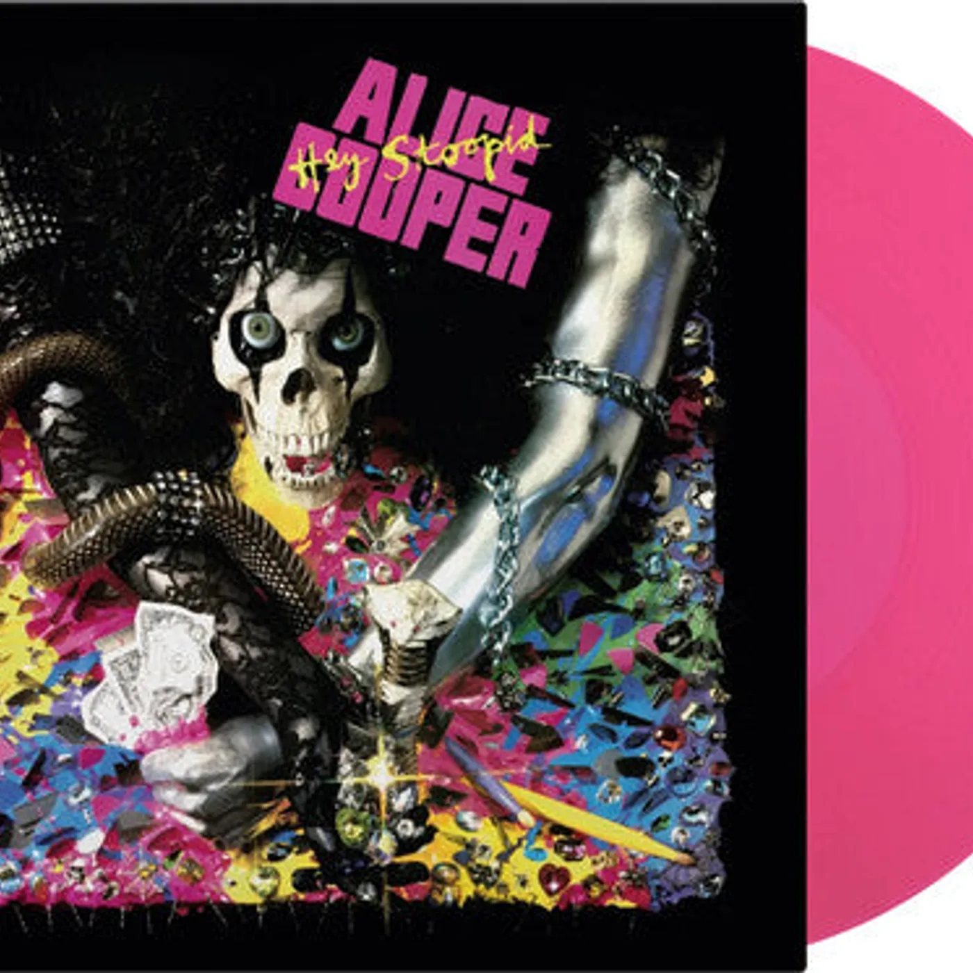 Alice Cooper LP Vinyl - Hey Stoopid (Coloured Vinyl) (Ltd) (Mgta) (Ogv) (Hol)