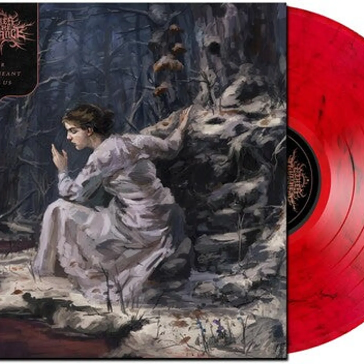 Fires In The Distance LP Vinyl - Air Not Meant For Us (Coloured Vinyl) (Red) (Smok)