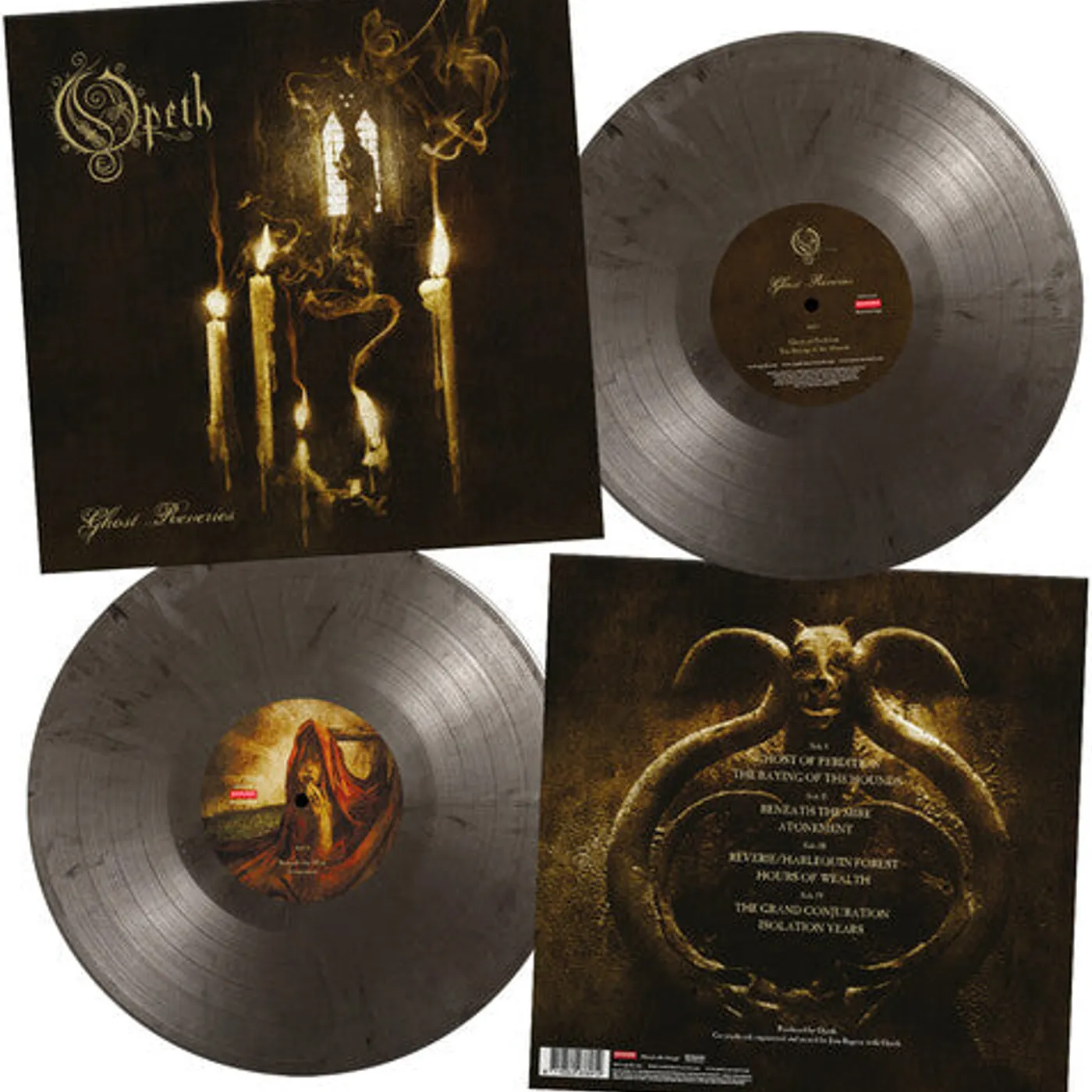 Opeth LP Vinyl - Ghost Reveries (Blk) (Coloured Vinyl) (Ltd) (Ogv) (Post)