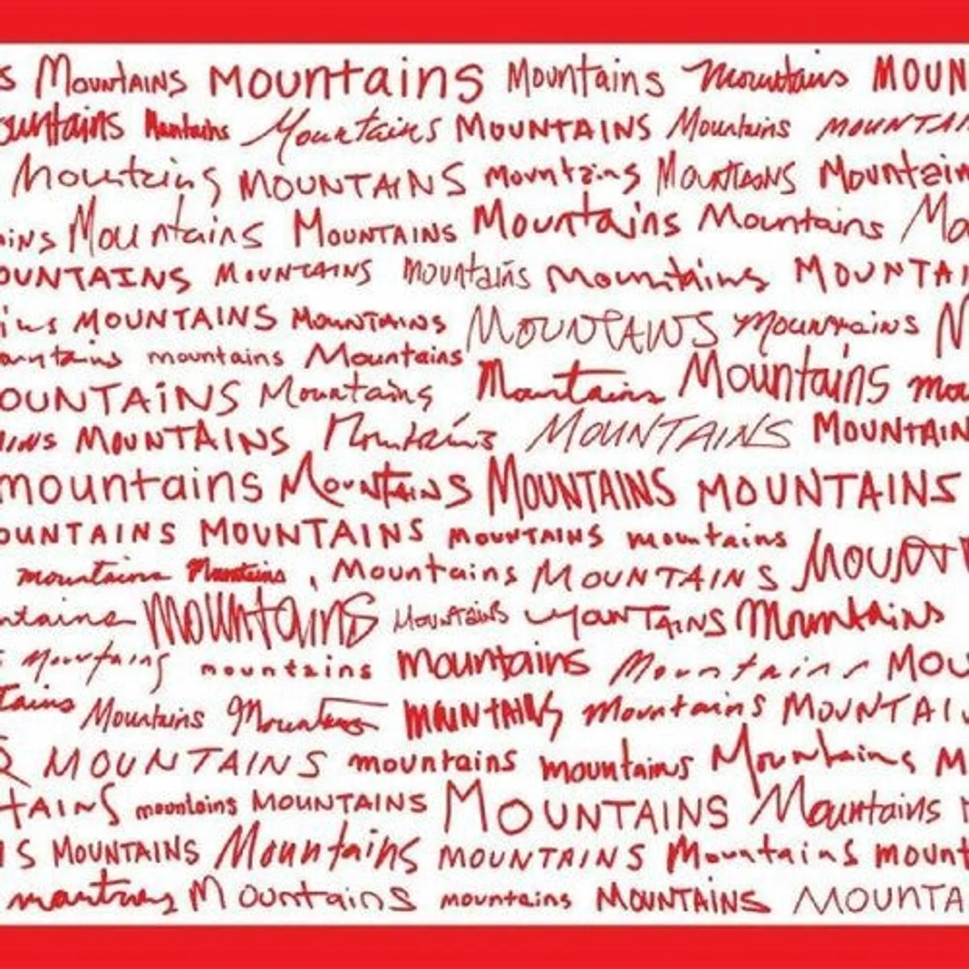 Mountains LP Vinyl - Mountains Mountains Mountains (Dlcd)