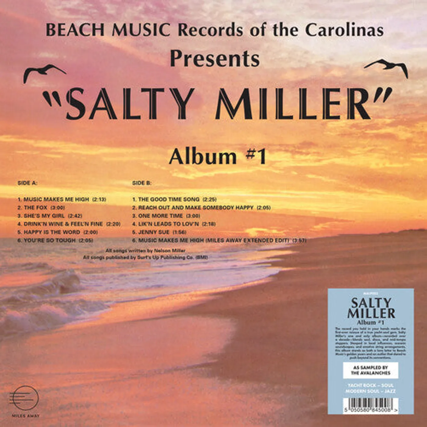 Salty Miller LP Vinyl - Album #1 (Coloured Vinyl) (Gol) (Aniv)