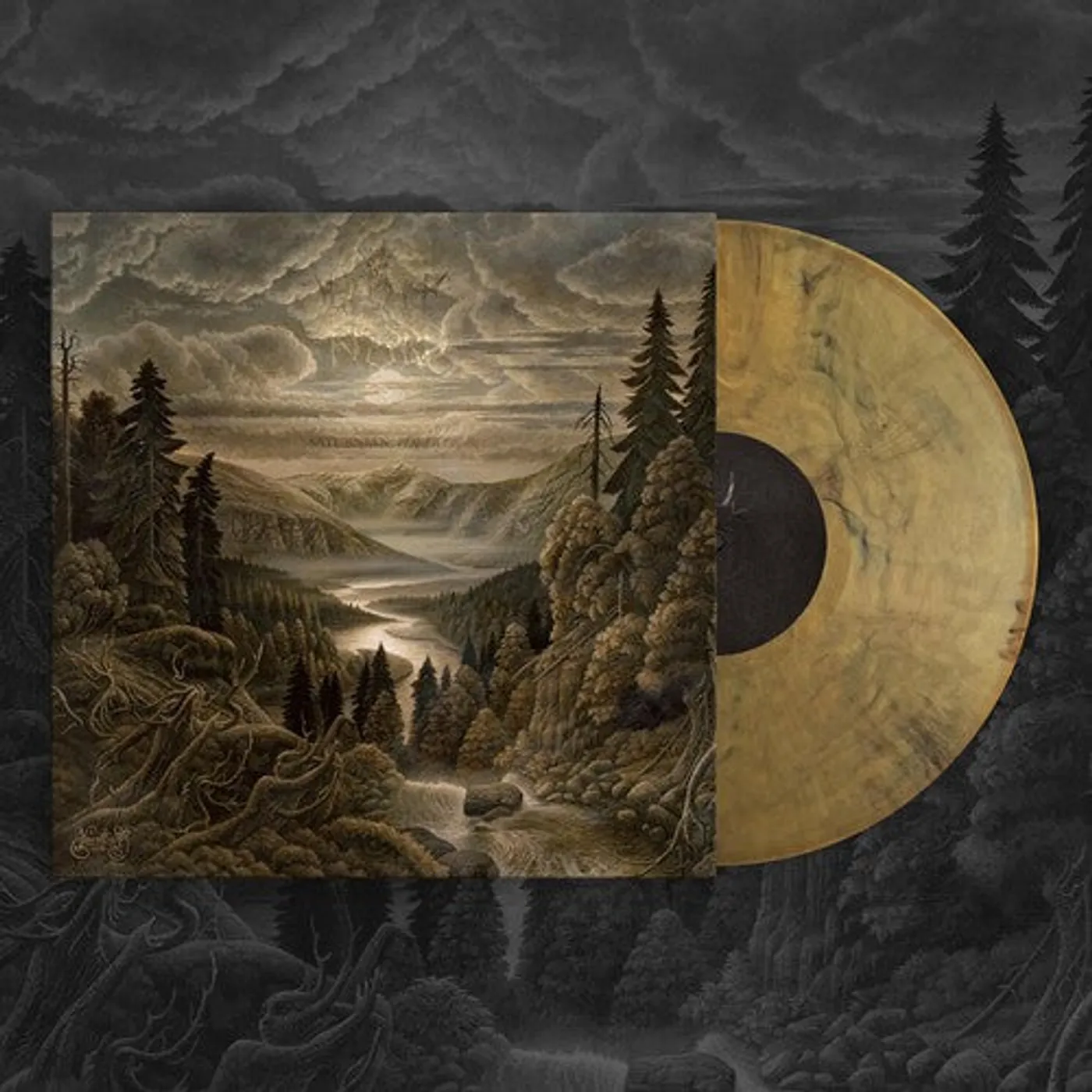 Blut Aus Nord LP Vinyl - Memoria Vetusta Iii - Saturnian Poetry (Blk) (Gol)
